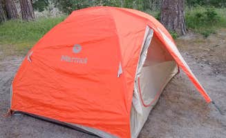 Don's photo of tent camping at Antilon Lake Campground near Waterville, WA