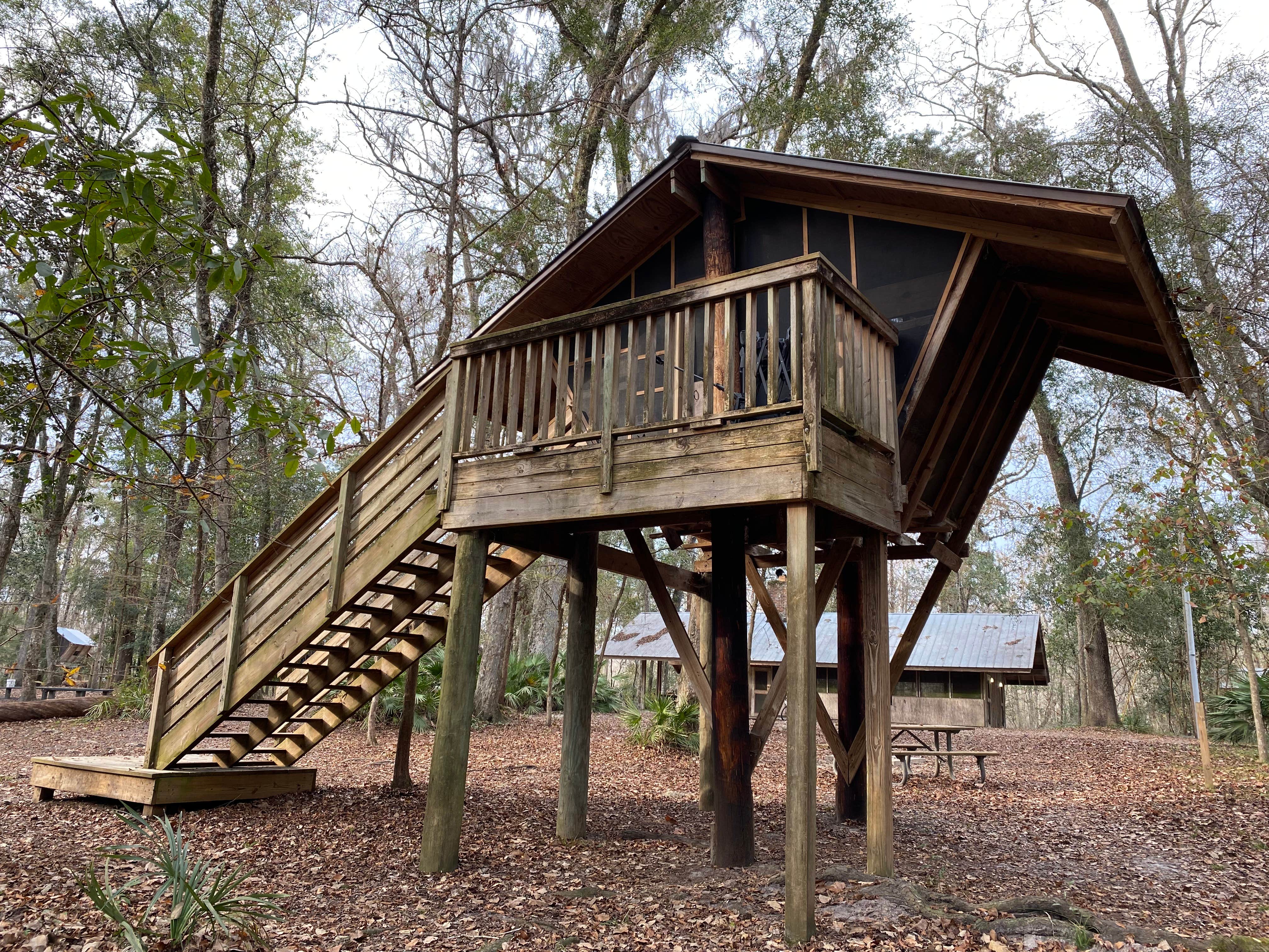 Stuart K.'s photo of a cabin at Camp Chowenwaw Park near Hastings, FL