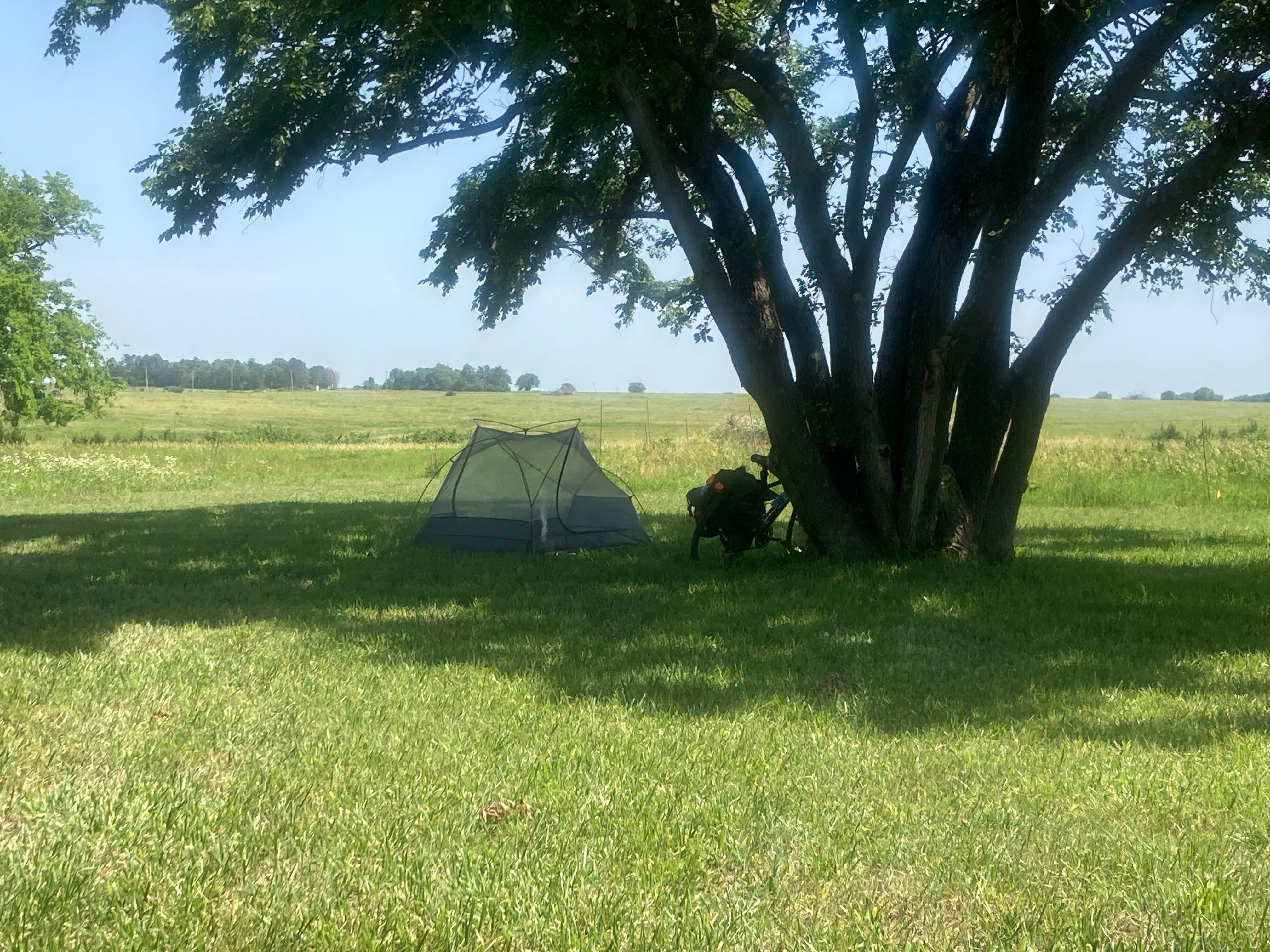 Camper submitted image from Basecamp Flint Hills - 1