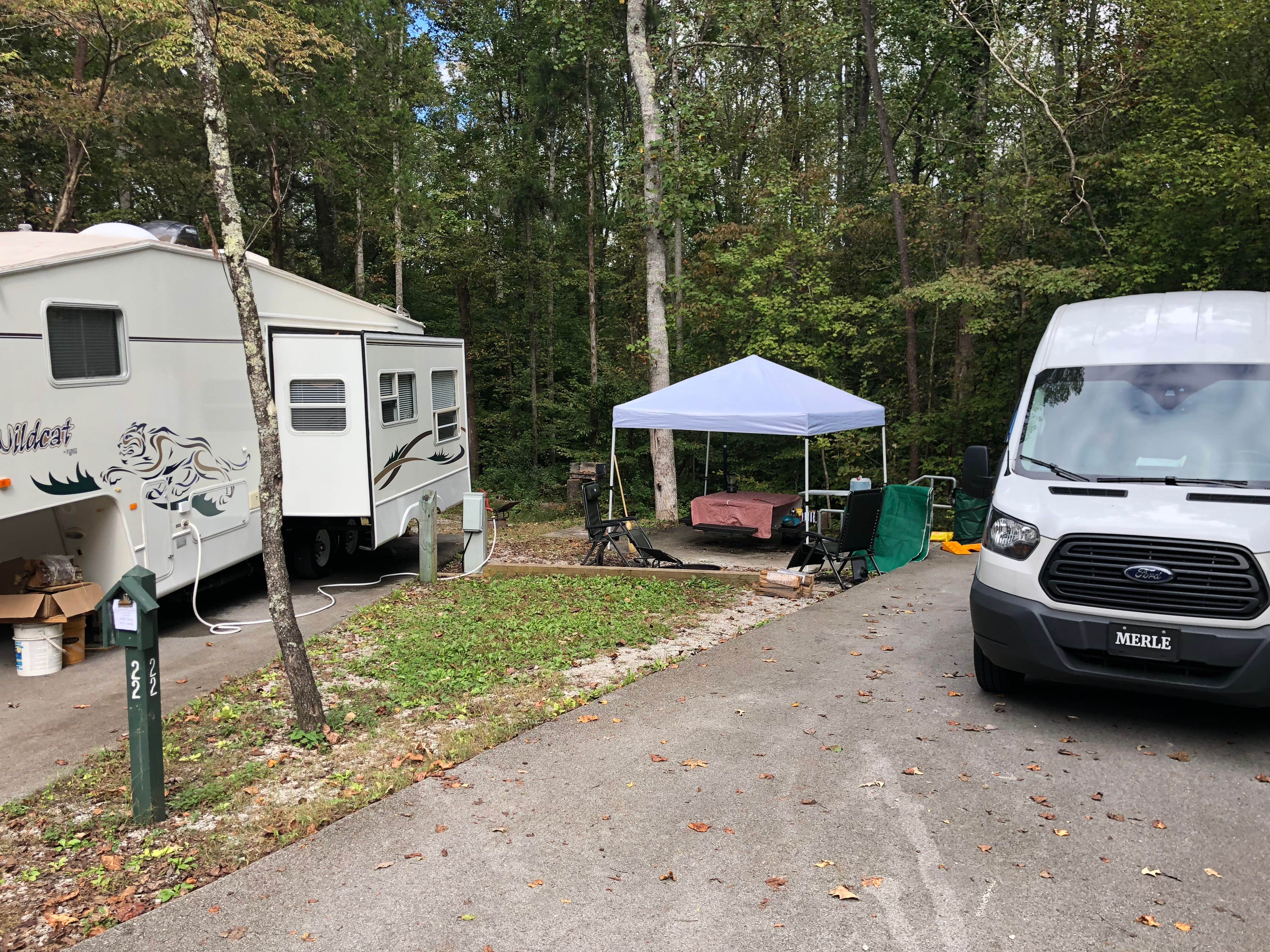 Scott G.'s photo of rv camping at Rock Island State Park Campground near Smithville, TN