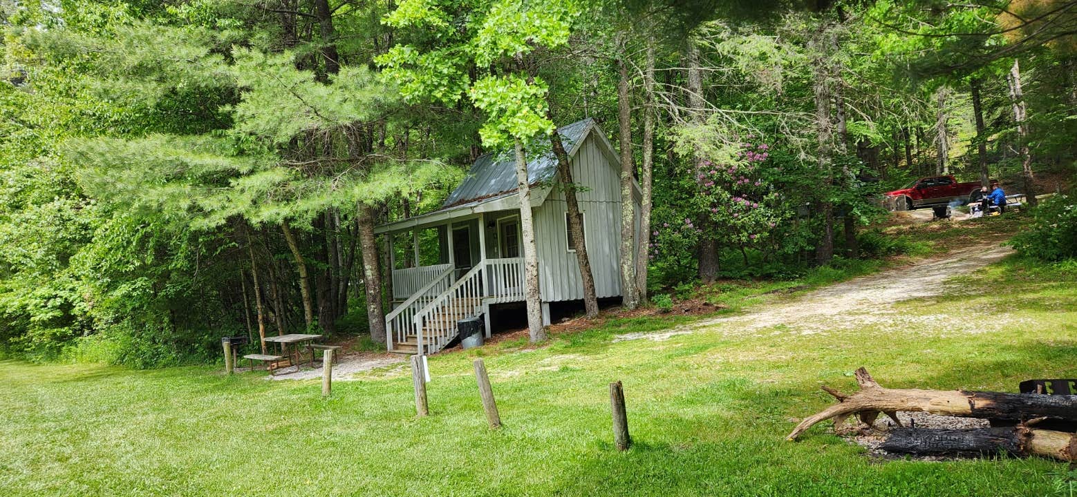 Dan D.'s photo of a cabin at Montebello Resort near Buchanan, VA