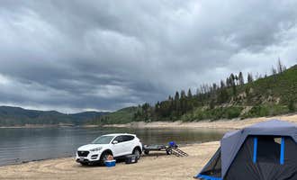 Camping near Trinity View Resort: Pine Campground, Corral, Idaho