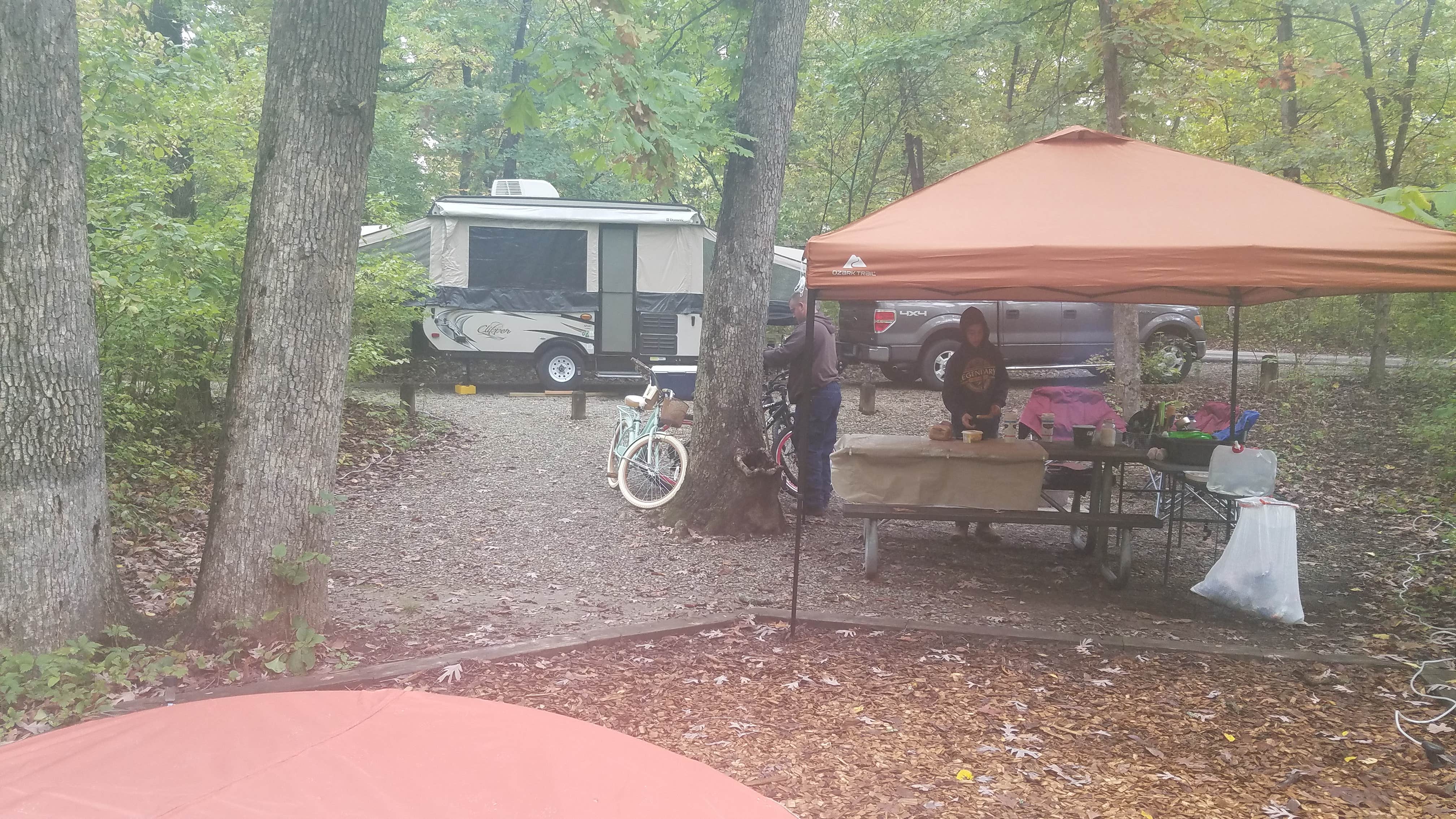 Jolie C.'s photo of rv camping at Wallace State Park Campground near Chula, MO