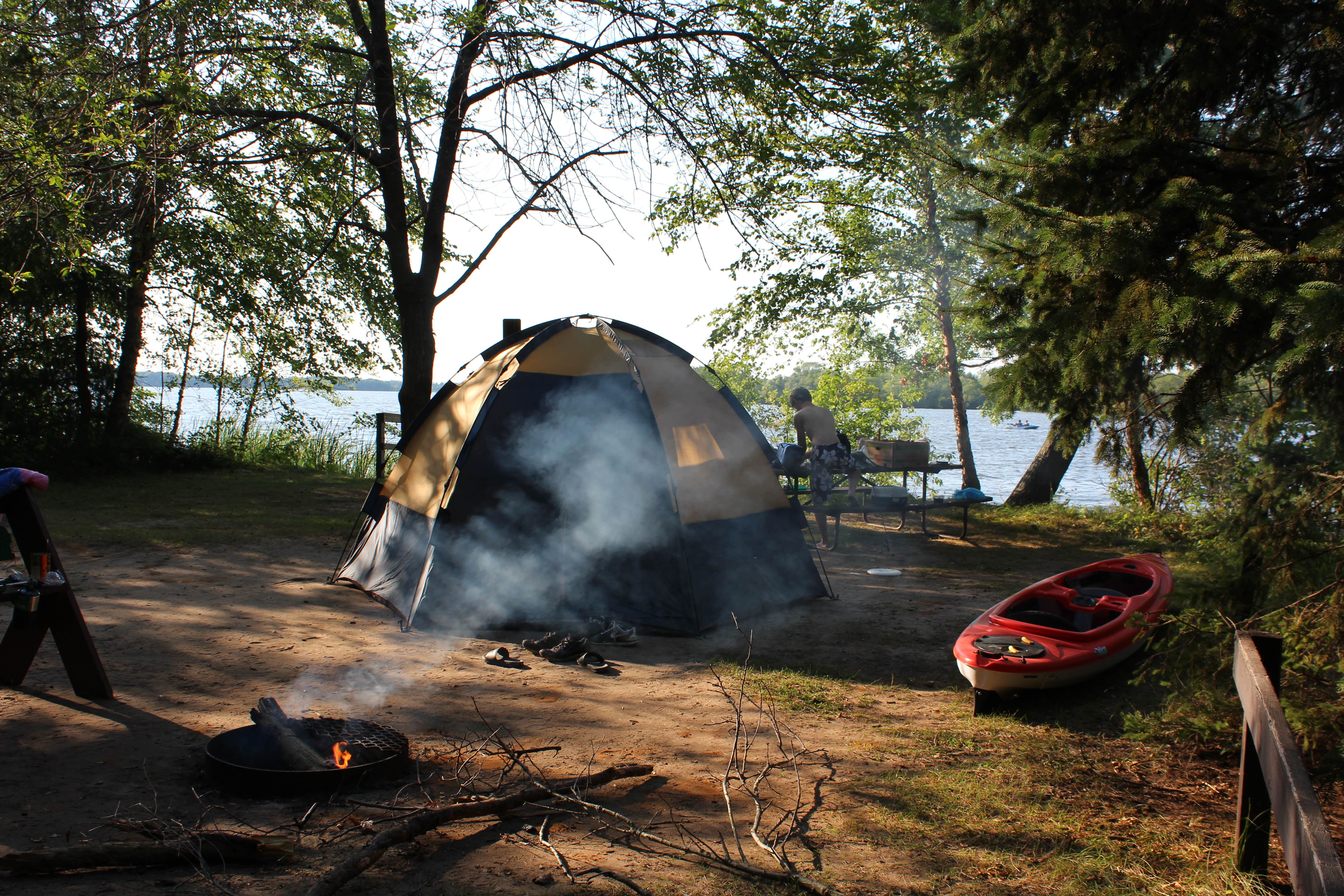 Camper submitted image from Buckhorn State Park Campground - 2