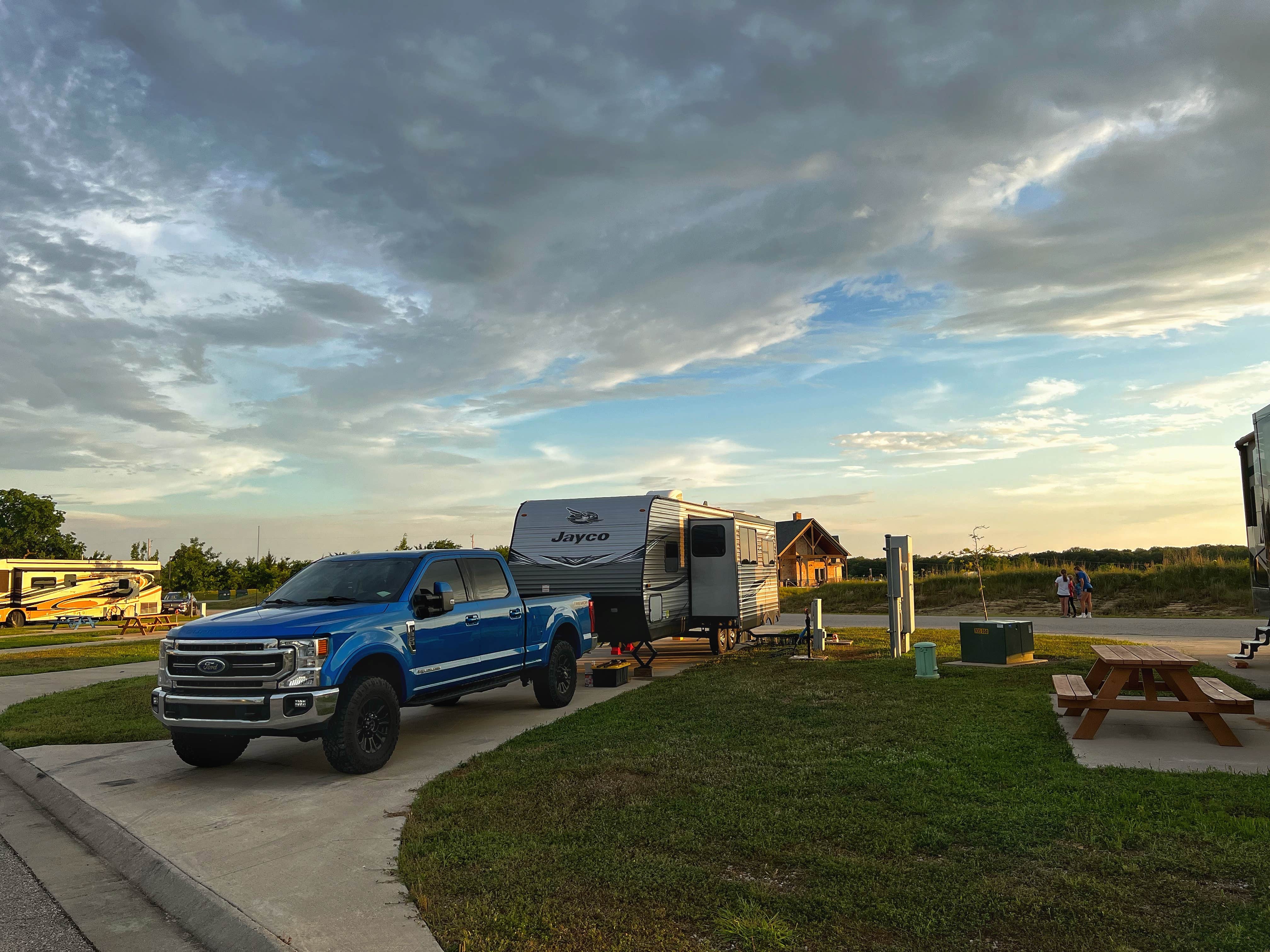 Jason H.'s photo of rv camping at By The Lake RV Park & Resort near Overbrook, OK