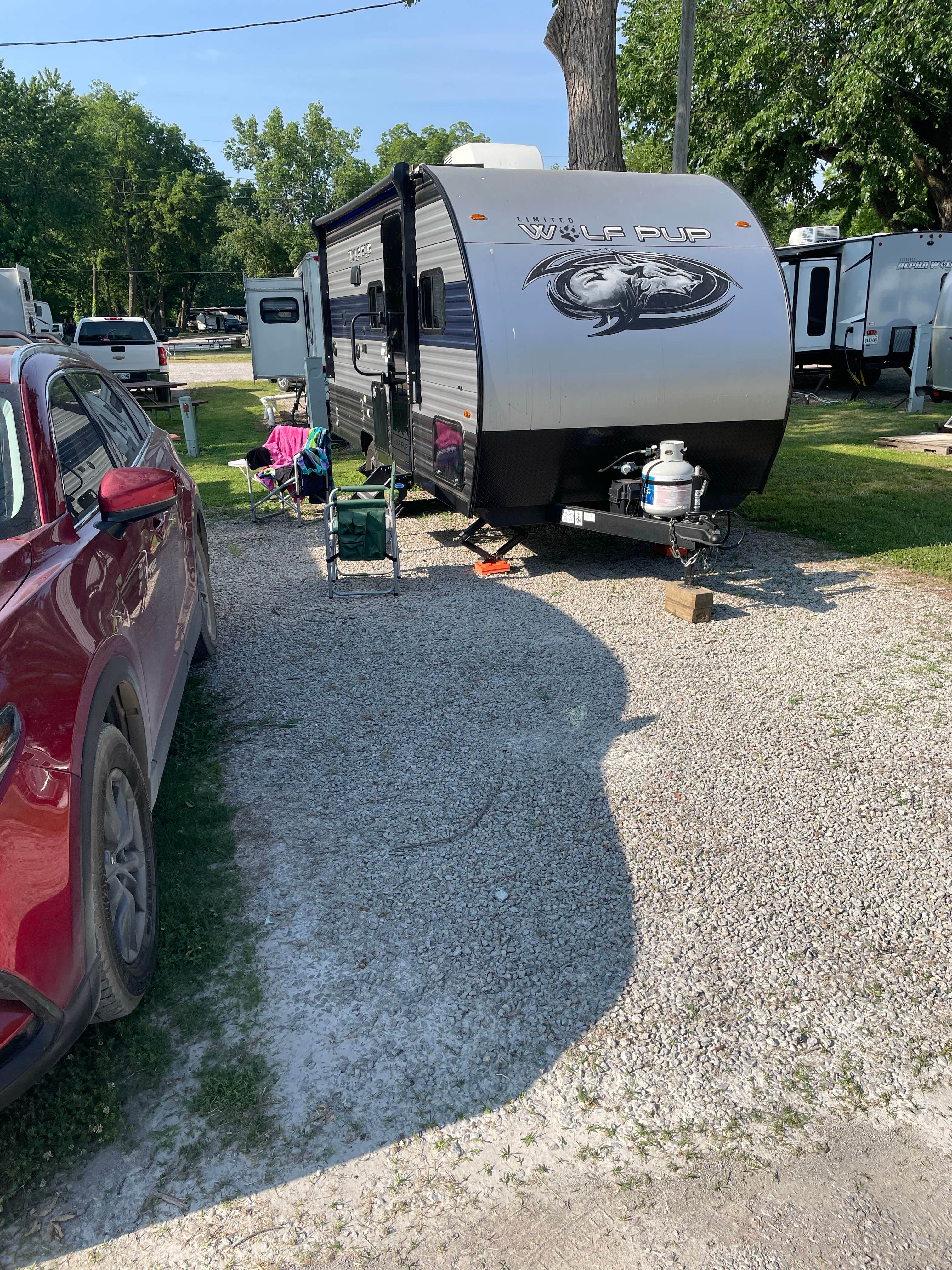 Chris H.'s photo of rv camping at Riverside RV Park near Oologah, OK