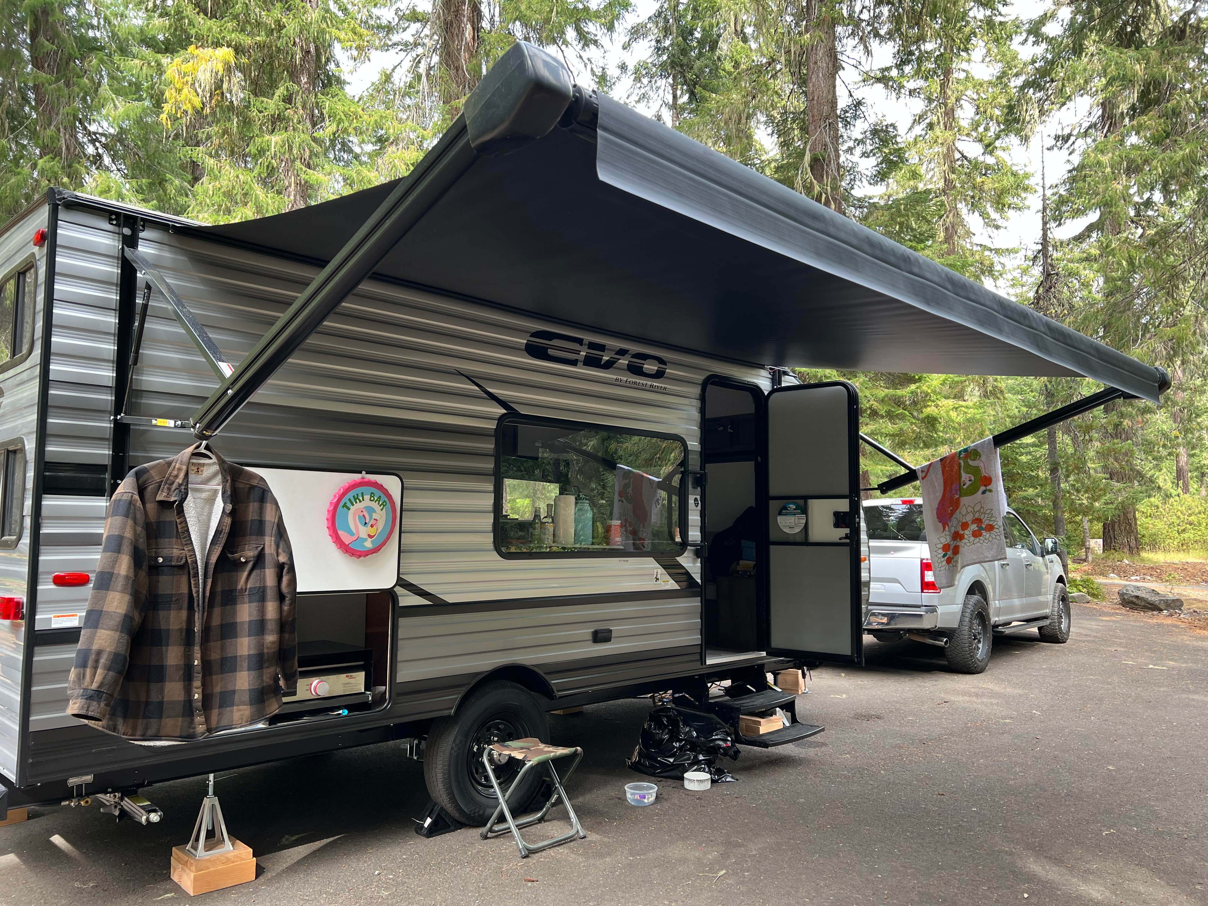 danielle W.'s photo of rv camping at Salmon La Sac near Okanogan-Wenatchee National Forest