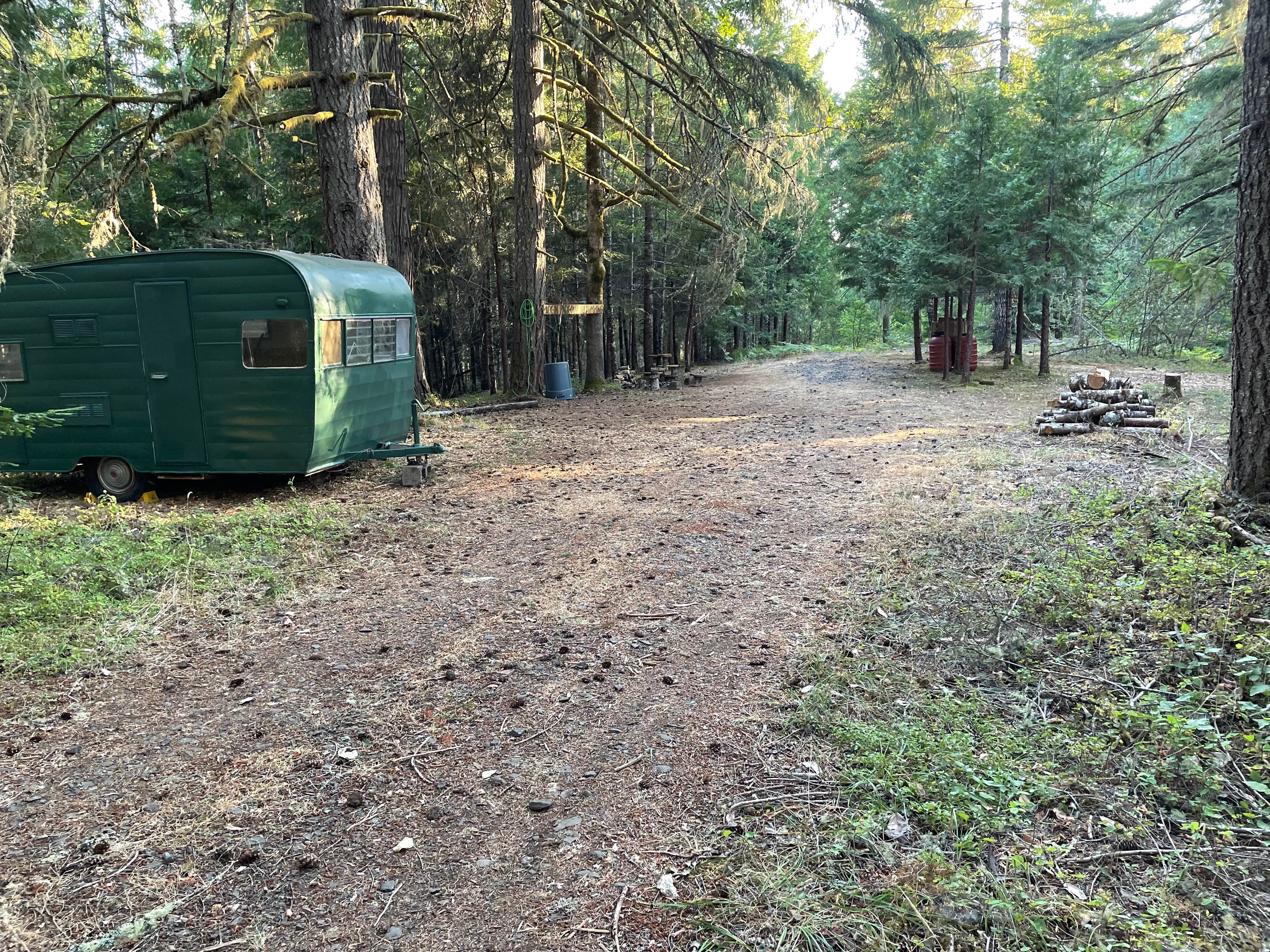 Carly S.'s photo of glamping accommodations at Royal Heart Hill near Foster, OR