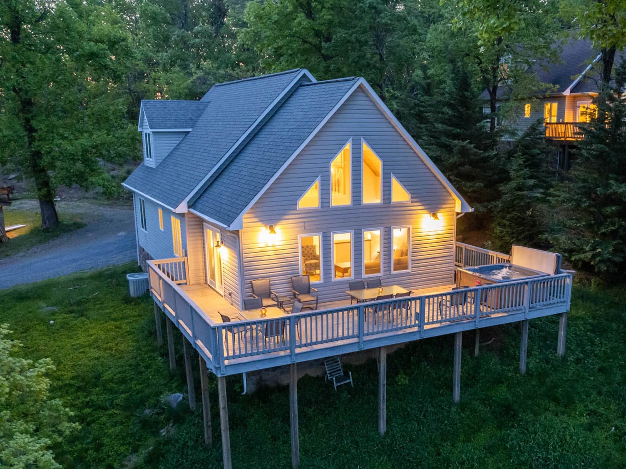 The Dyrt's photo of a cabin at Love Ridge Mountain Lodging near Warm Springs, VA