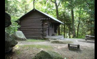 Bill K.'s photo of glamping accommodations at Savoy Mountain State Forest Campground near Millers Falls, MA
