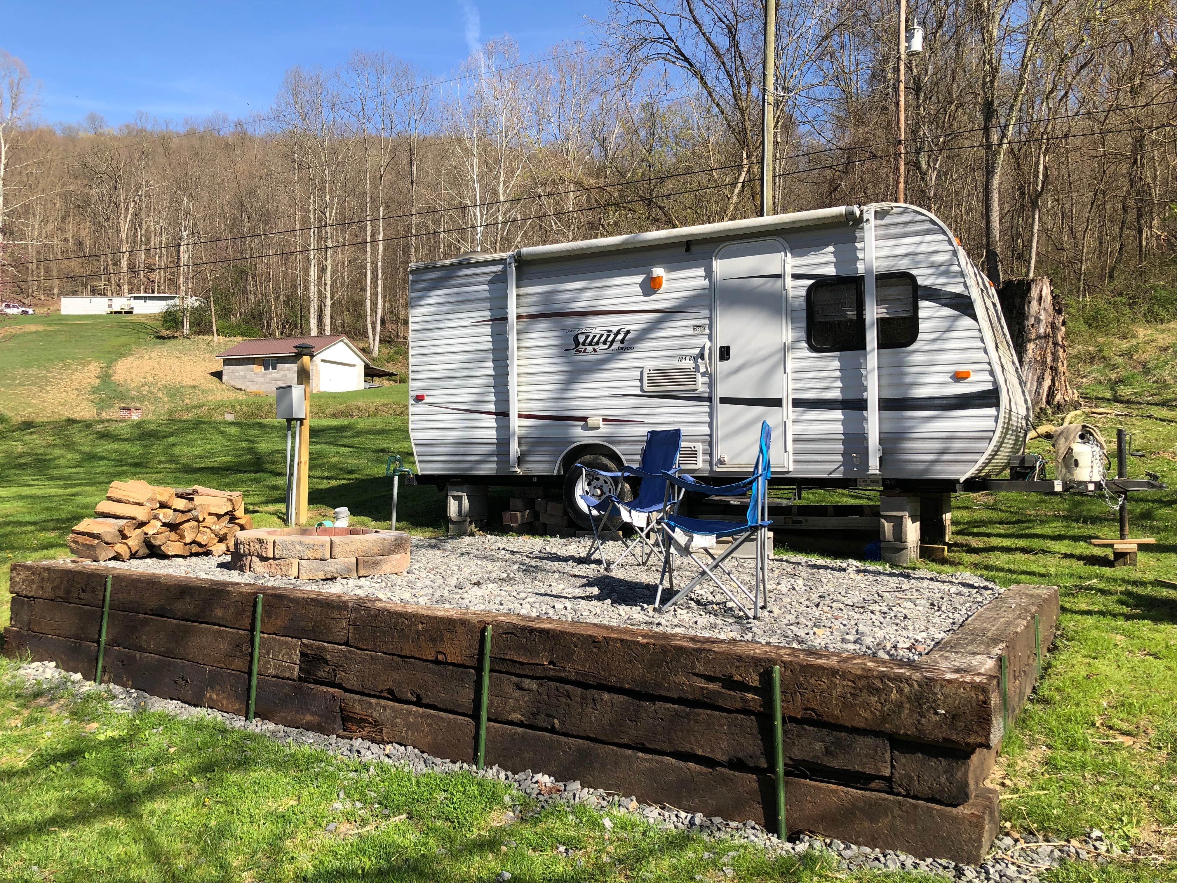 daniel's photo of rv camping at Fishermen Paradise Campground near Shinnston, WV