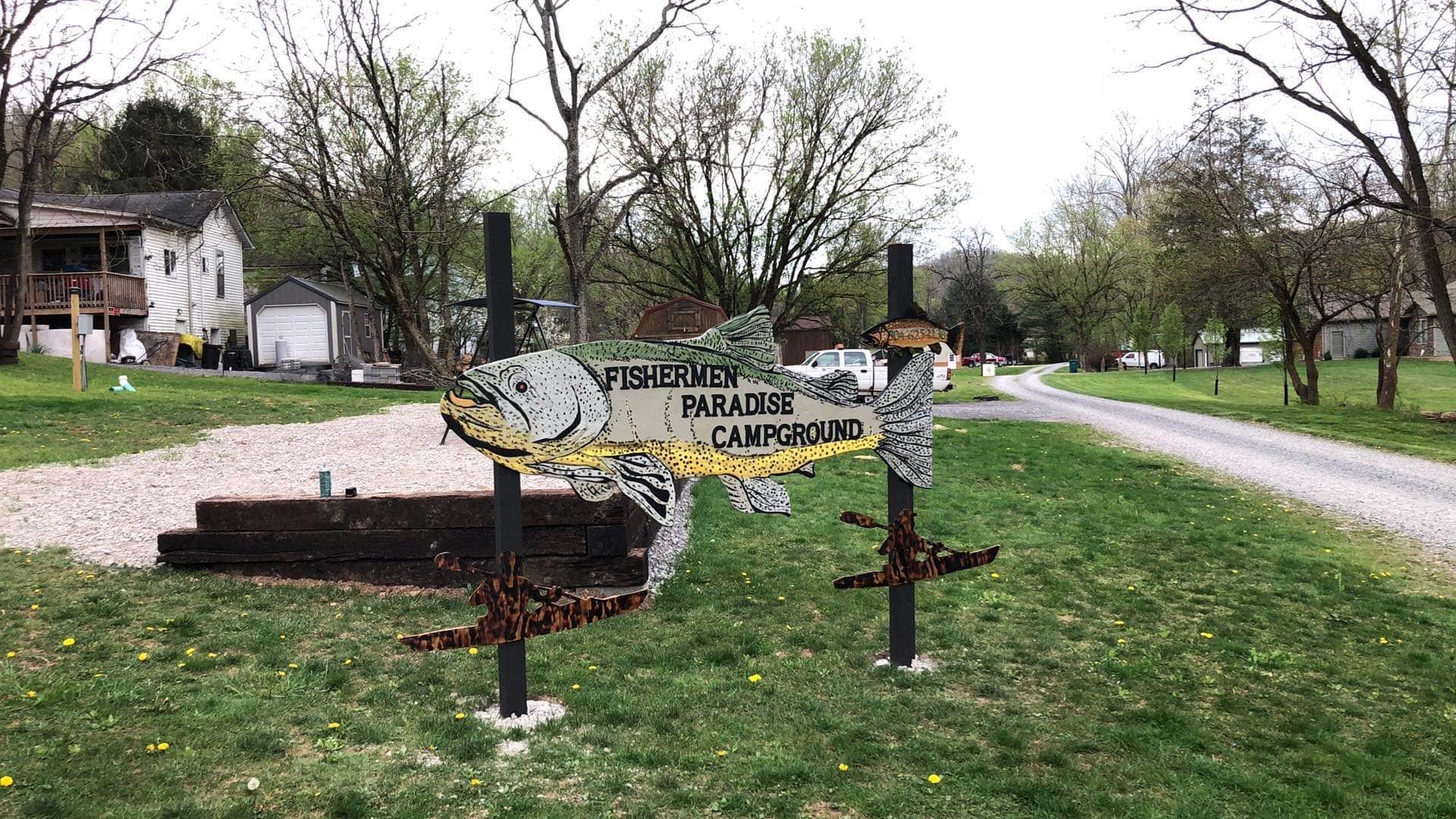Camping near Mylan Park: Fishermen Paradise Campground, Grafton, West Virginia