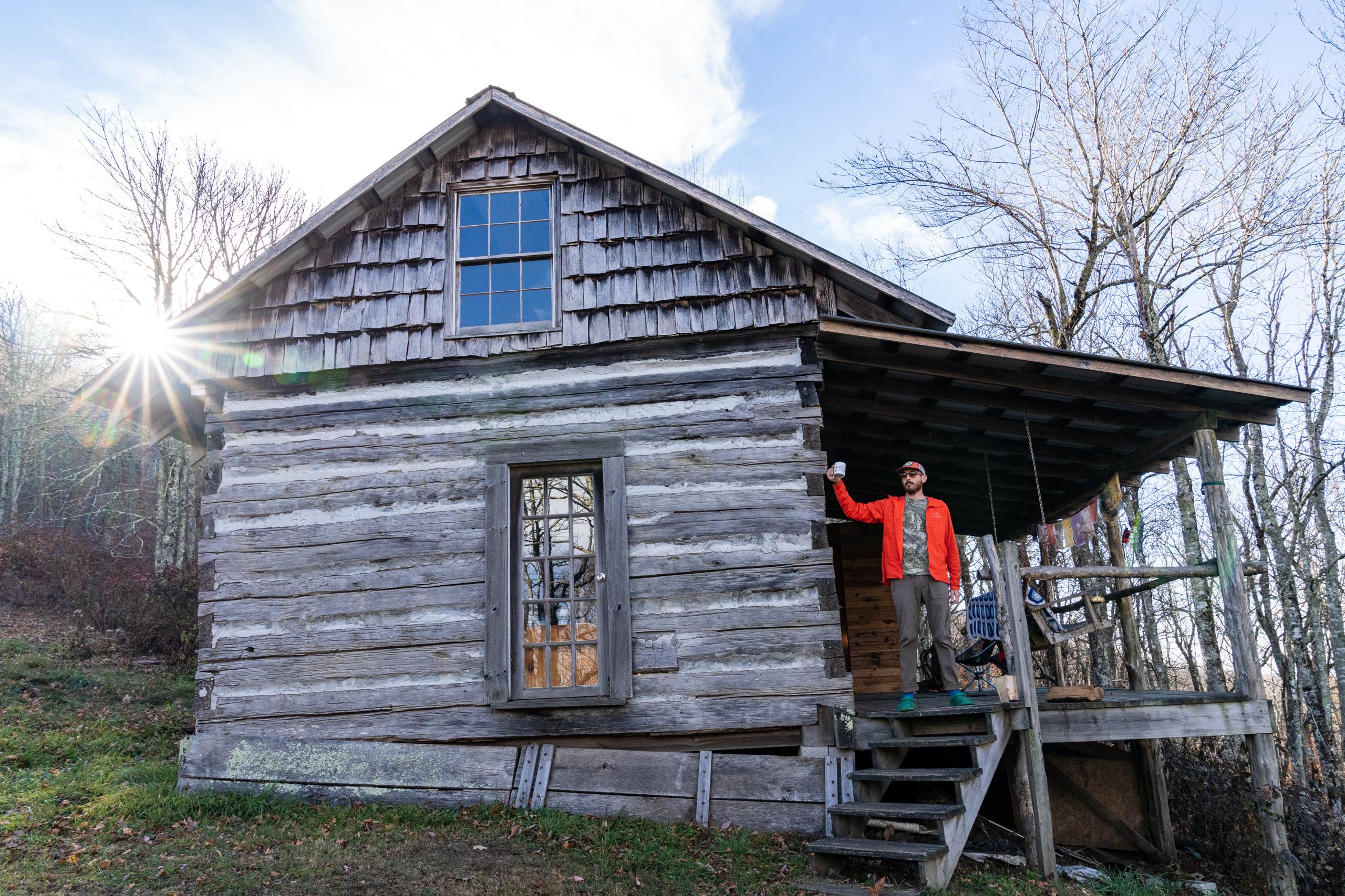 Lisa A.'s photo of a cabin at The Cabins at Sandy Mush Bald near Candler, NC
