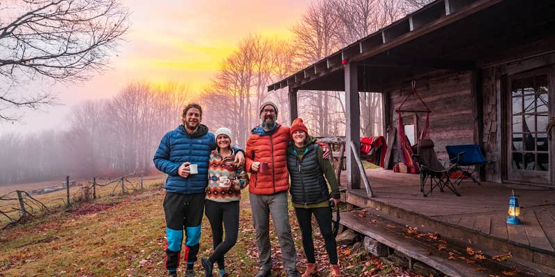 Camper submitted image from The Cabins at Sandy Mush Bald