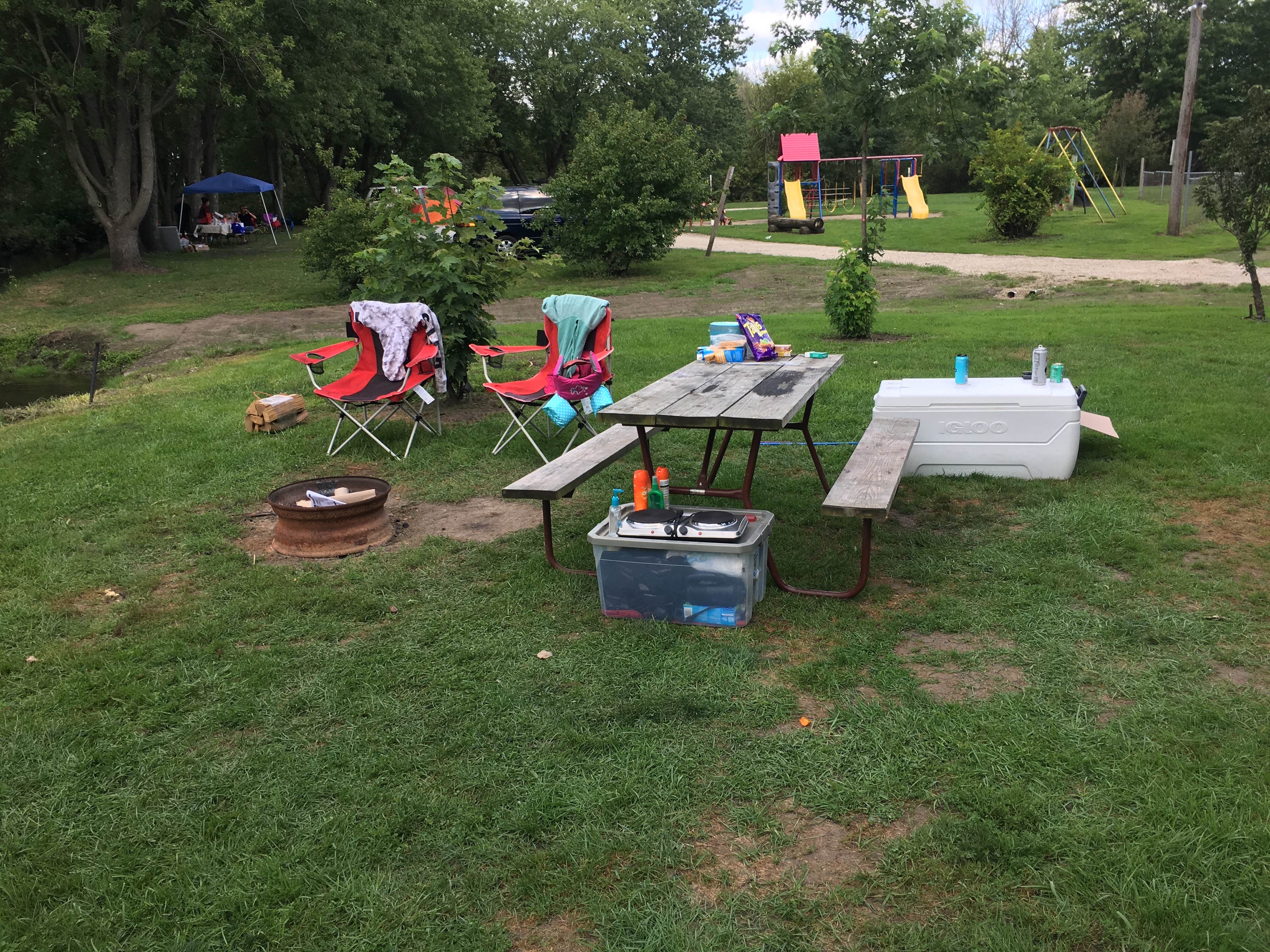 Camper-submitted photo at Hi-Tide Beach & Campgrounds near Big Rock, IL