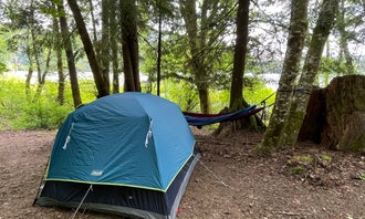 Camping near Lake Merwin Camper's Hideaway: Merrill Lake Campground, Cougar, Washington