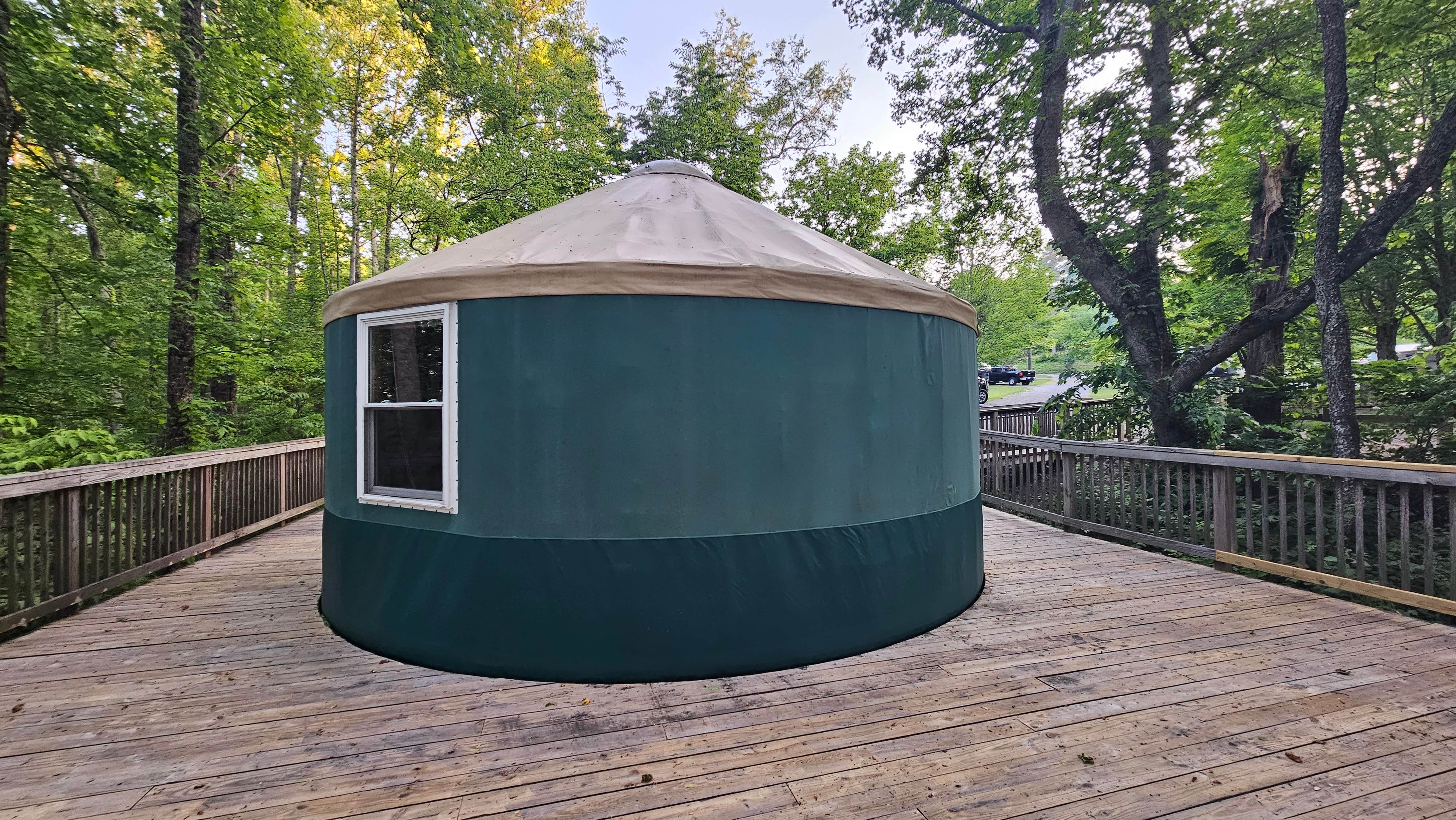 Camper-submitted photo at Lover's Leap Campground — Natural Tunnel State Park near Mount Carmel, TN