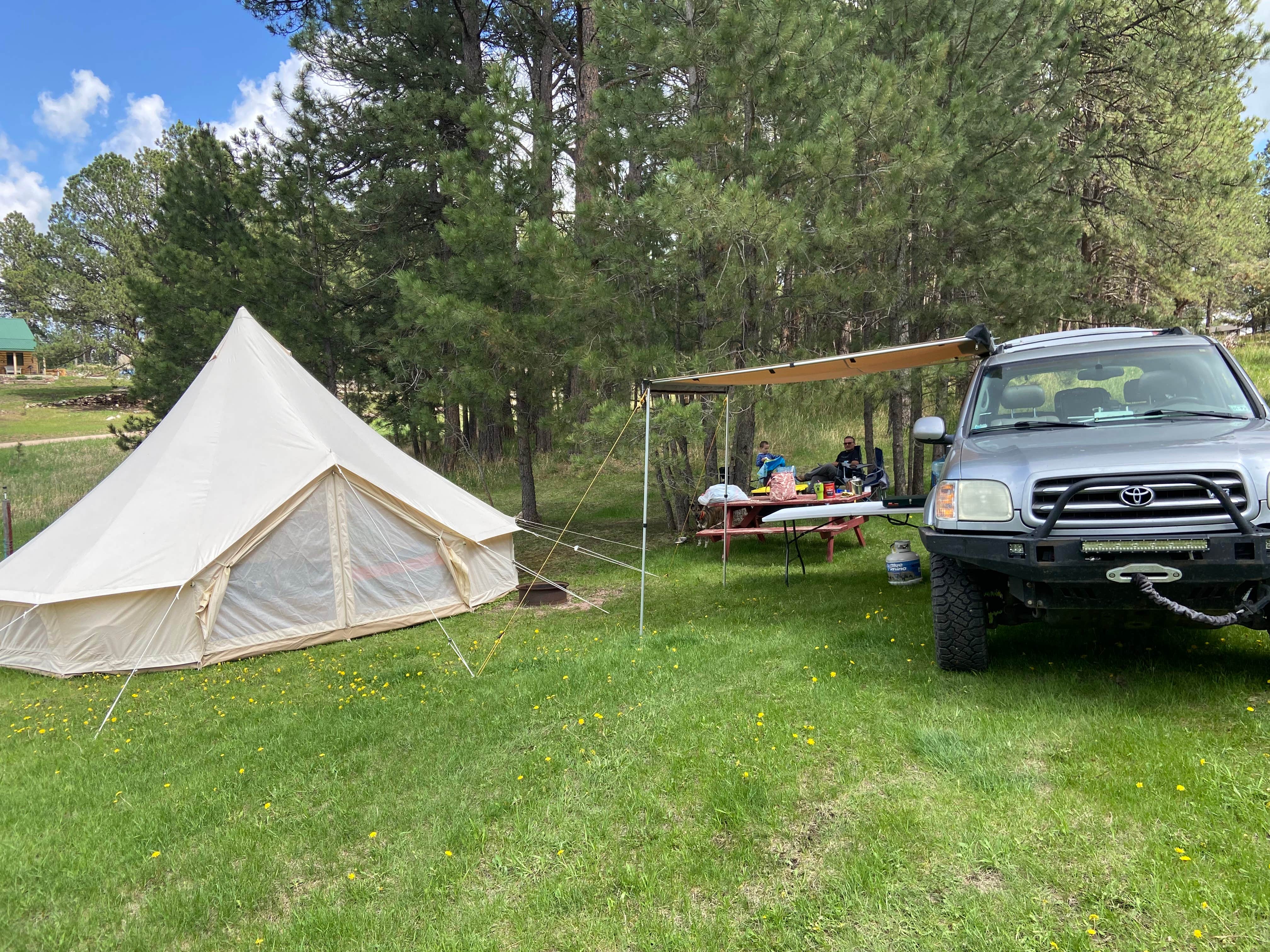 Camper-submitted photo at Custer Crazy Horse Campground & Cabin 13 Coffee Shop near Pringle, SD