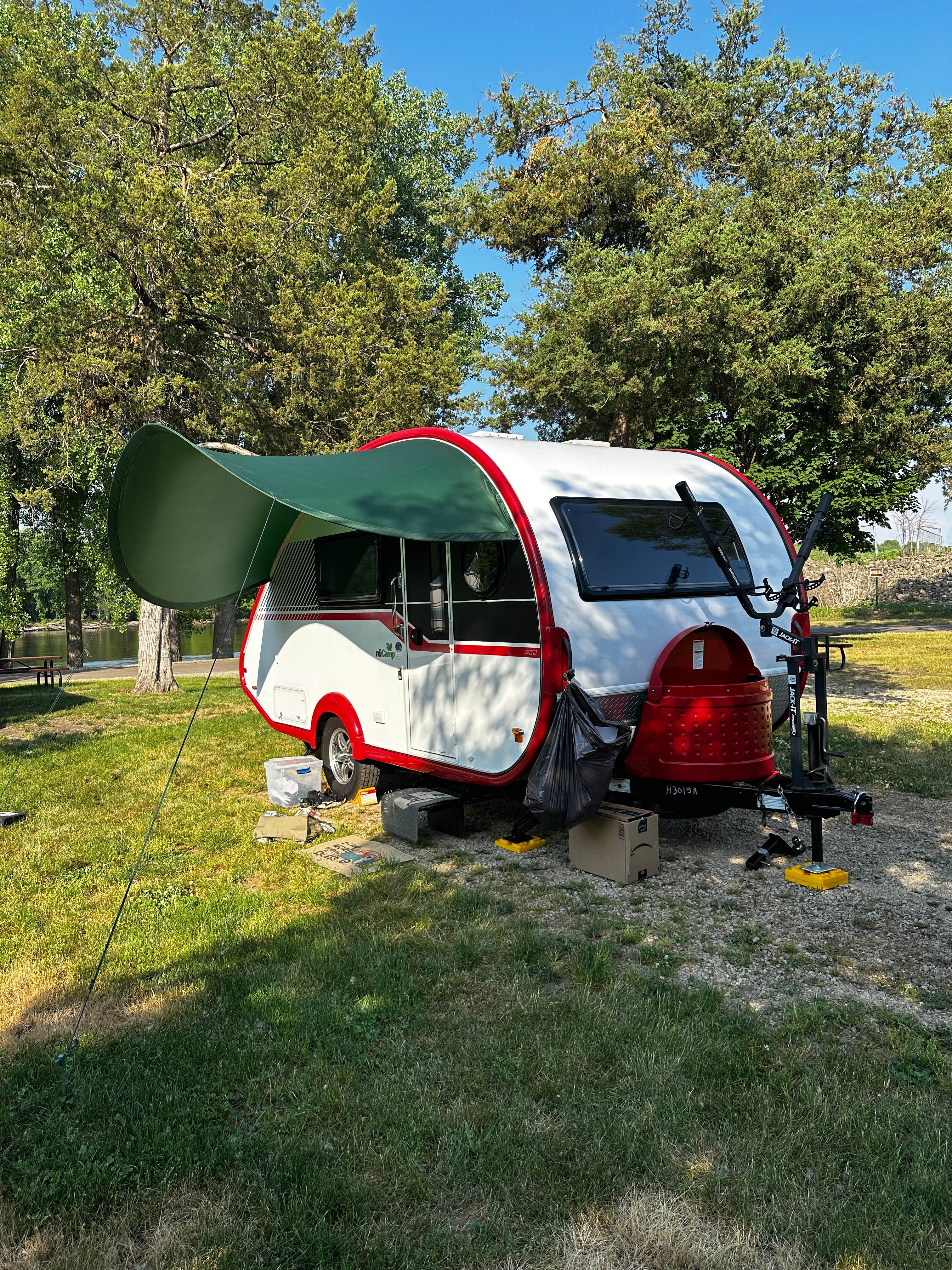 Stephanie S.'s photo at Prairie Island City Campground near Alma, WI
