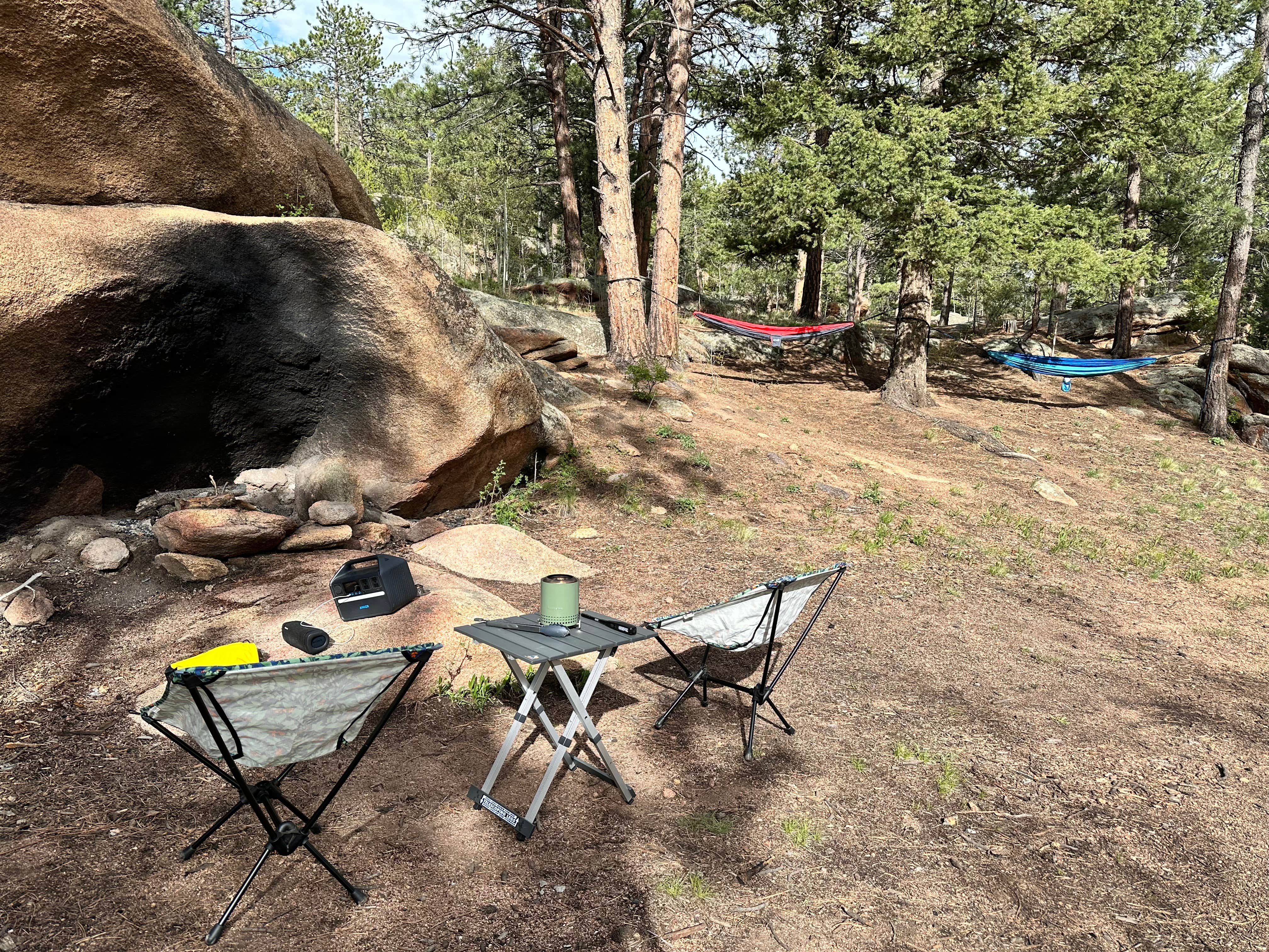 William C.'s photo of tent camping at Matukat Road Dispersed Camping near Buffalo Creek, CO