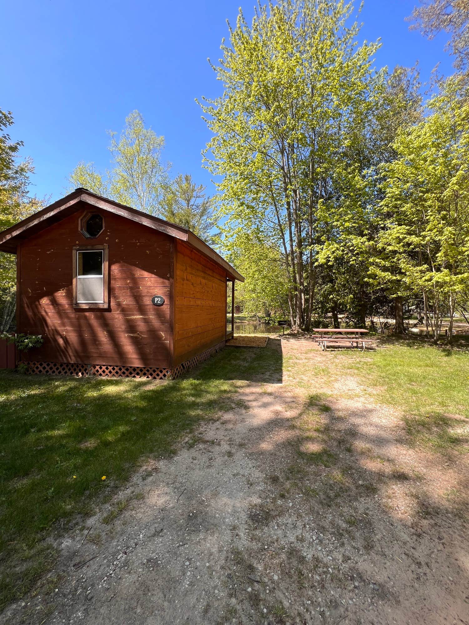 The Dyrt's photo of a cabin at Northland Outfitters near Newberry, MI