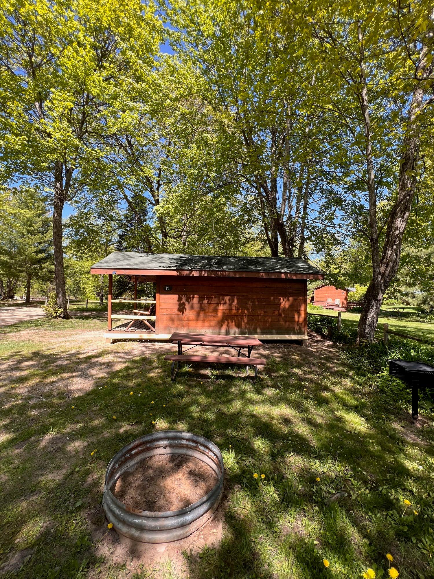 The Dyrt's photo of a cabin at Northland Outfitters near Garden, MI