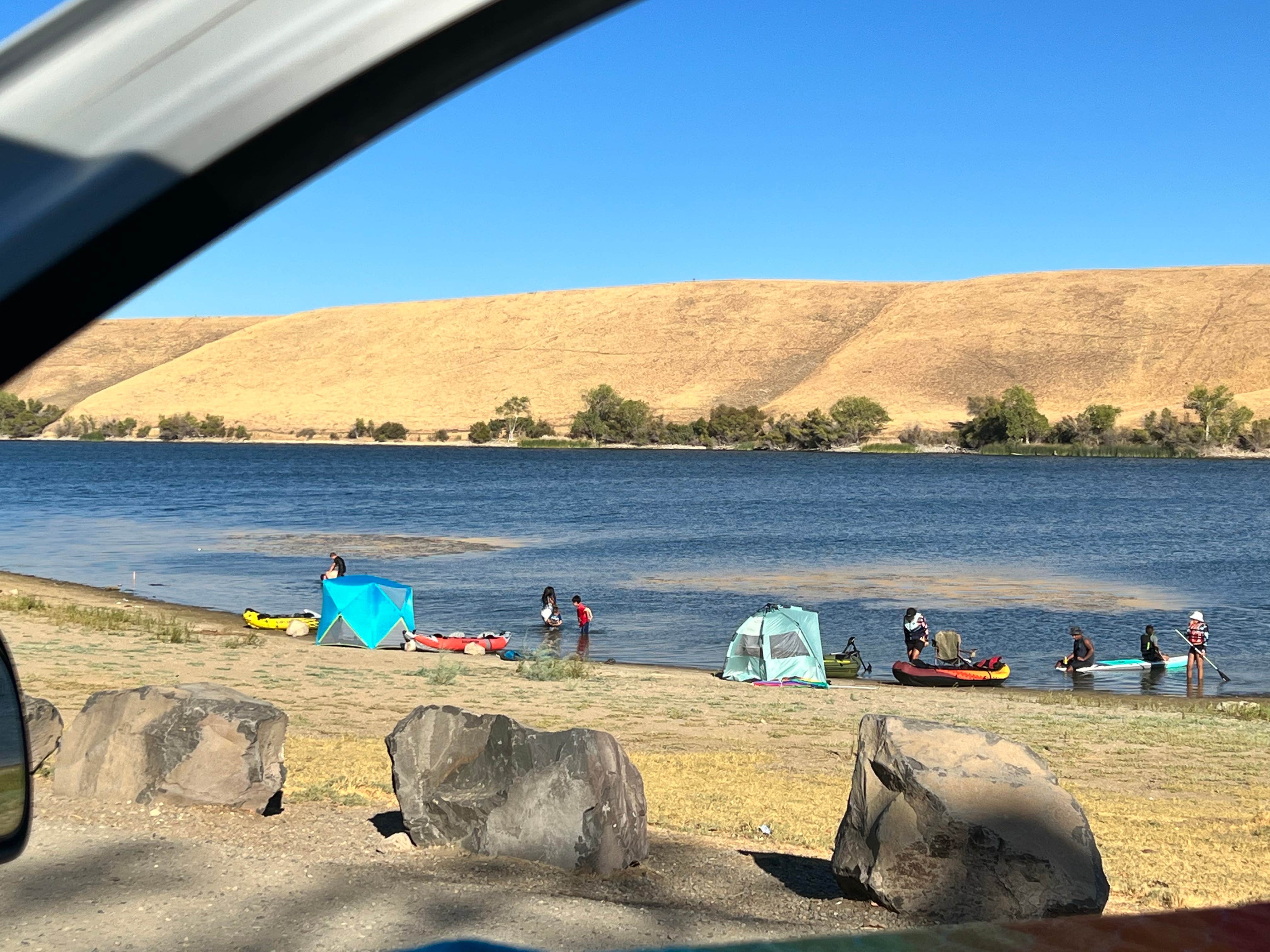 Camper-submitted photo at Los Banos Creek Campground — San Luis Reservoir State Recreation Area near Gustine, CA