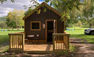 Michele M.'s photo of a cabin at Battenkill Glamping Resort near Colrain, MA