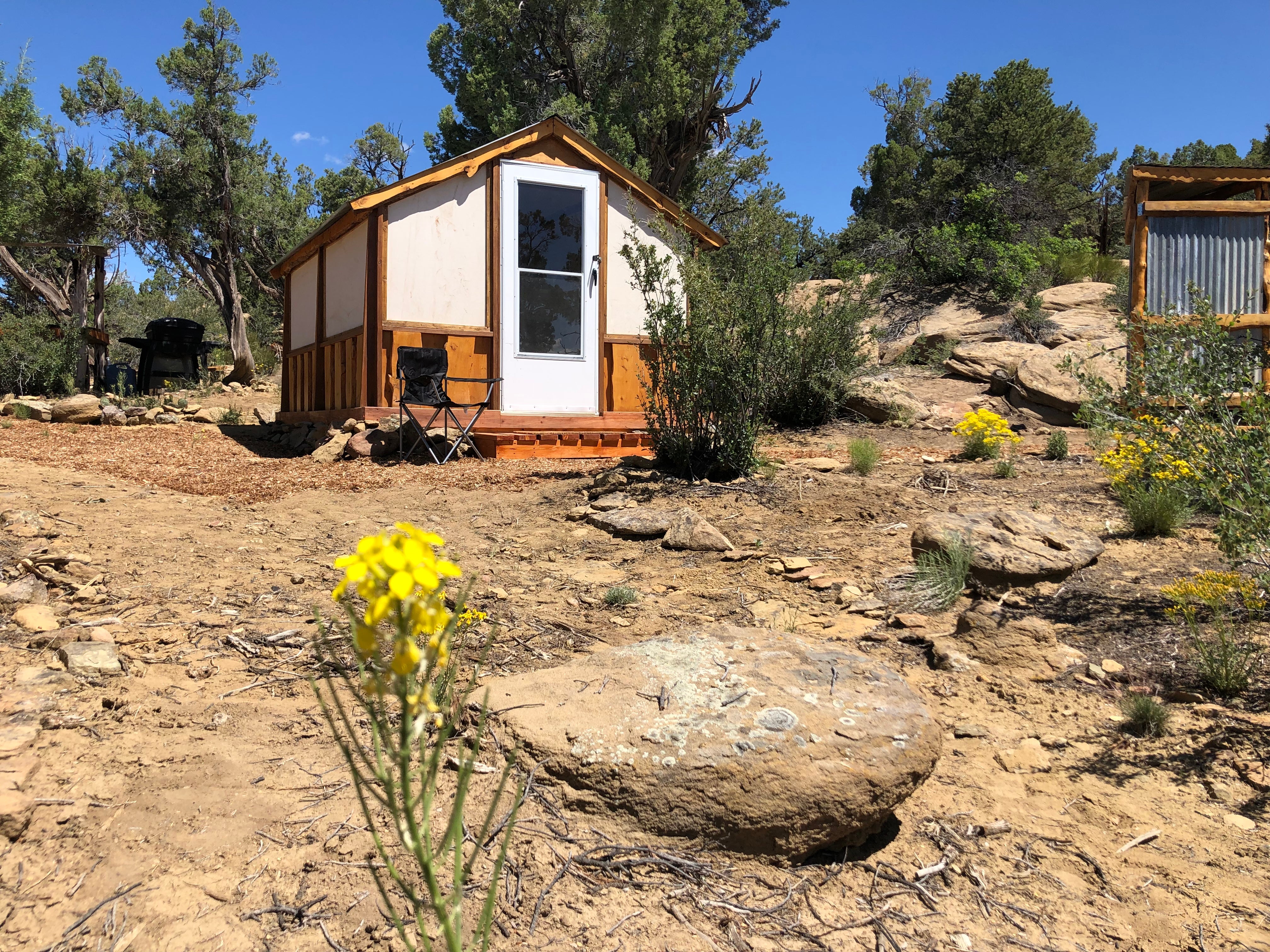 Camper submitted image from Navajo Dam Glamping Retreat Wild-u-can - 1