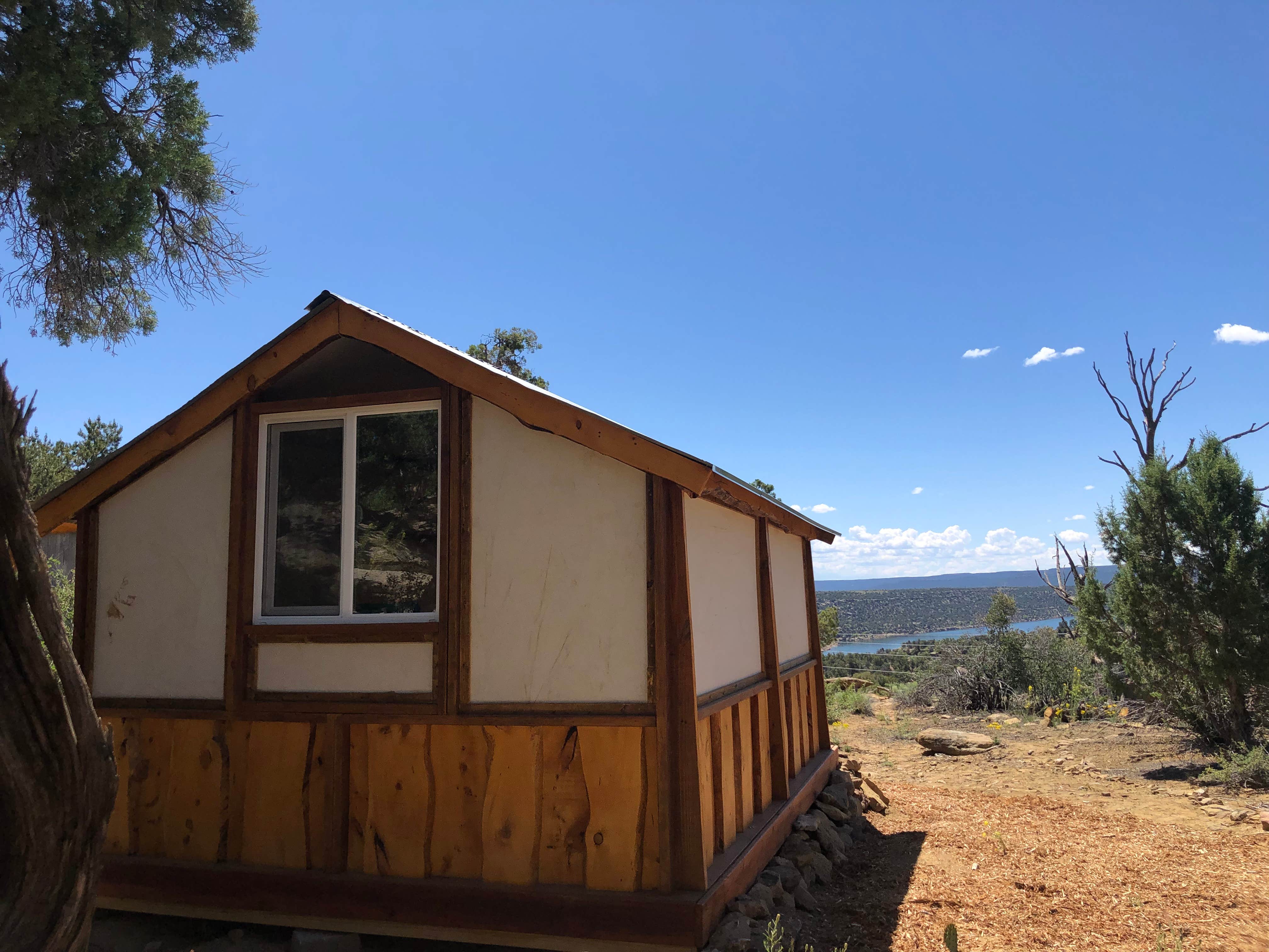 Dan C.'s photo of glamping accommodations at Navajo Dam Glamping Retreat Wild-u-can near Pagosa Springs, CO