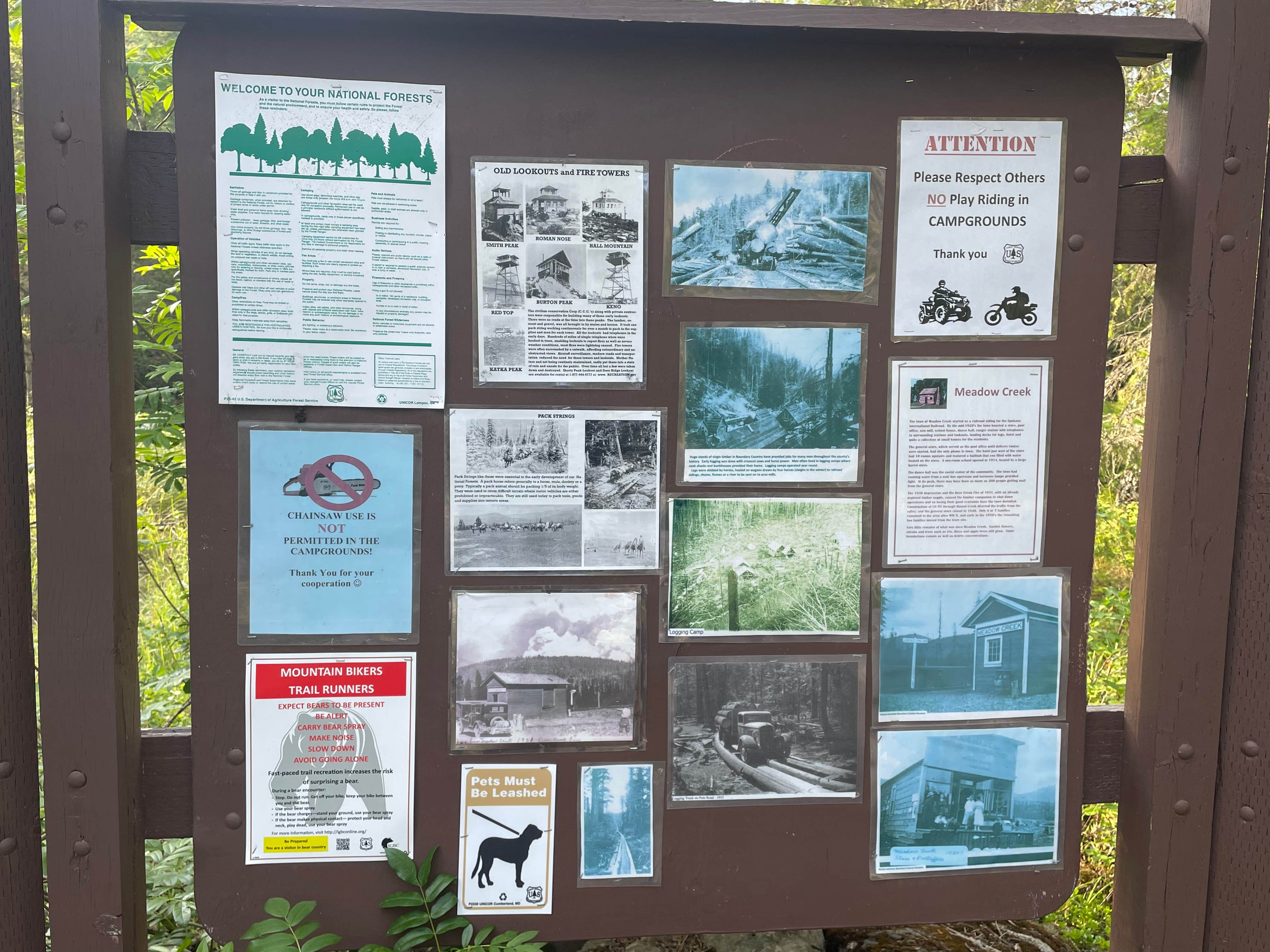 Rick U.'s photo of camping with pets at Meadow Creek Campground near Troy, MT