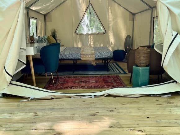 The Dyrt's photo at Tentrr Signature Site - Barbara's Serenity - Coleman Outfitted Site near Temple Hills, MD