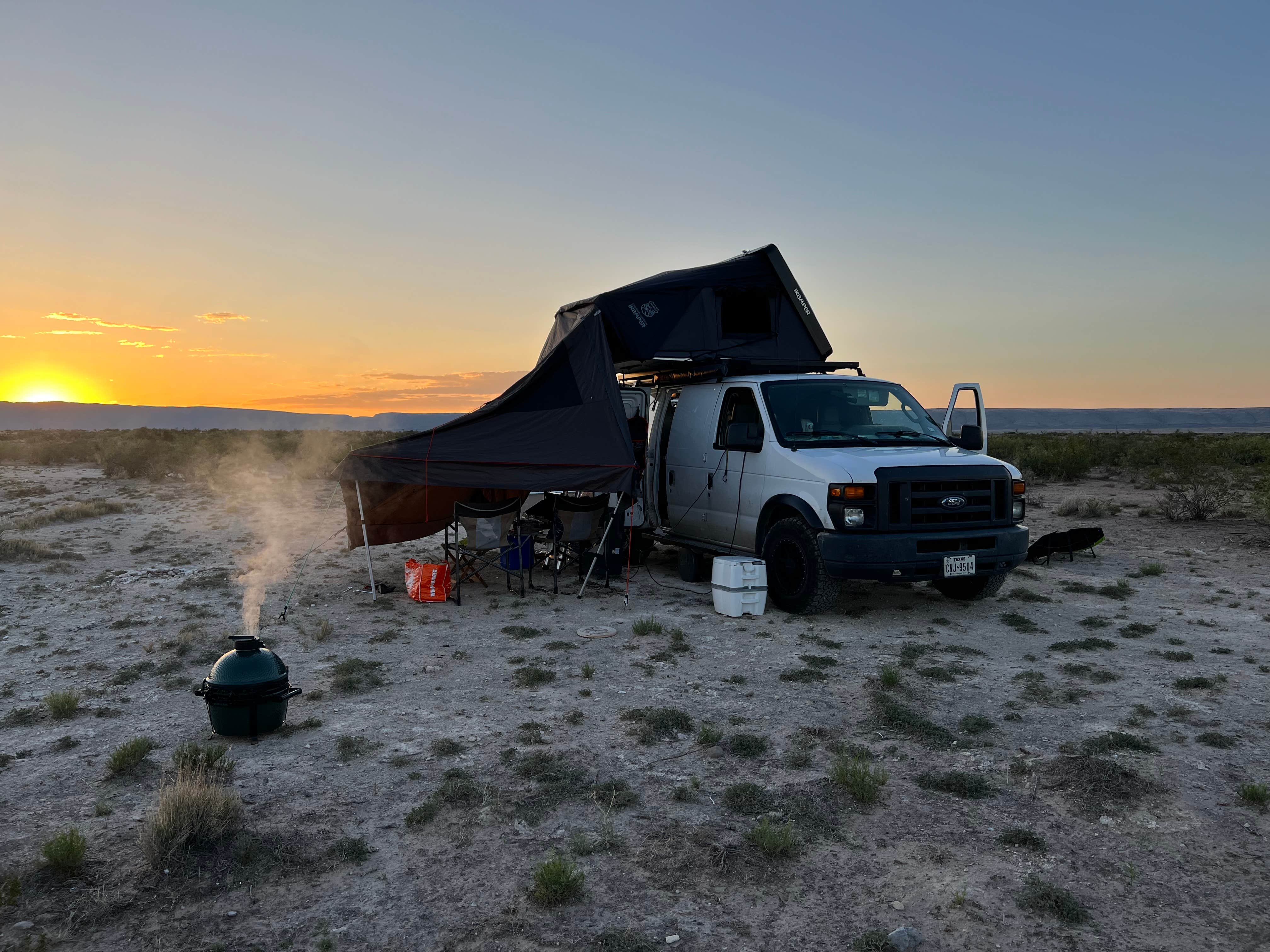 Richard T.'s photo at Chosa Campground near Guadalupe Mountains National Park