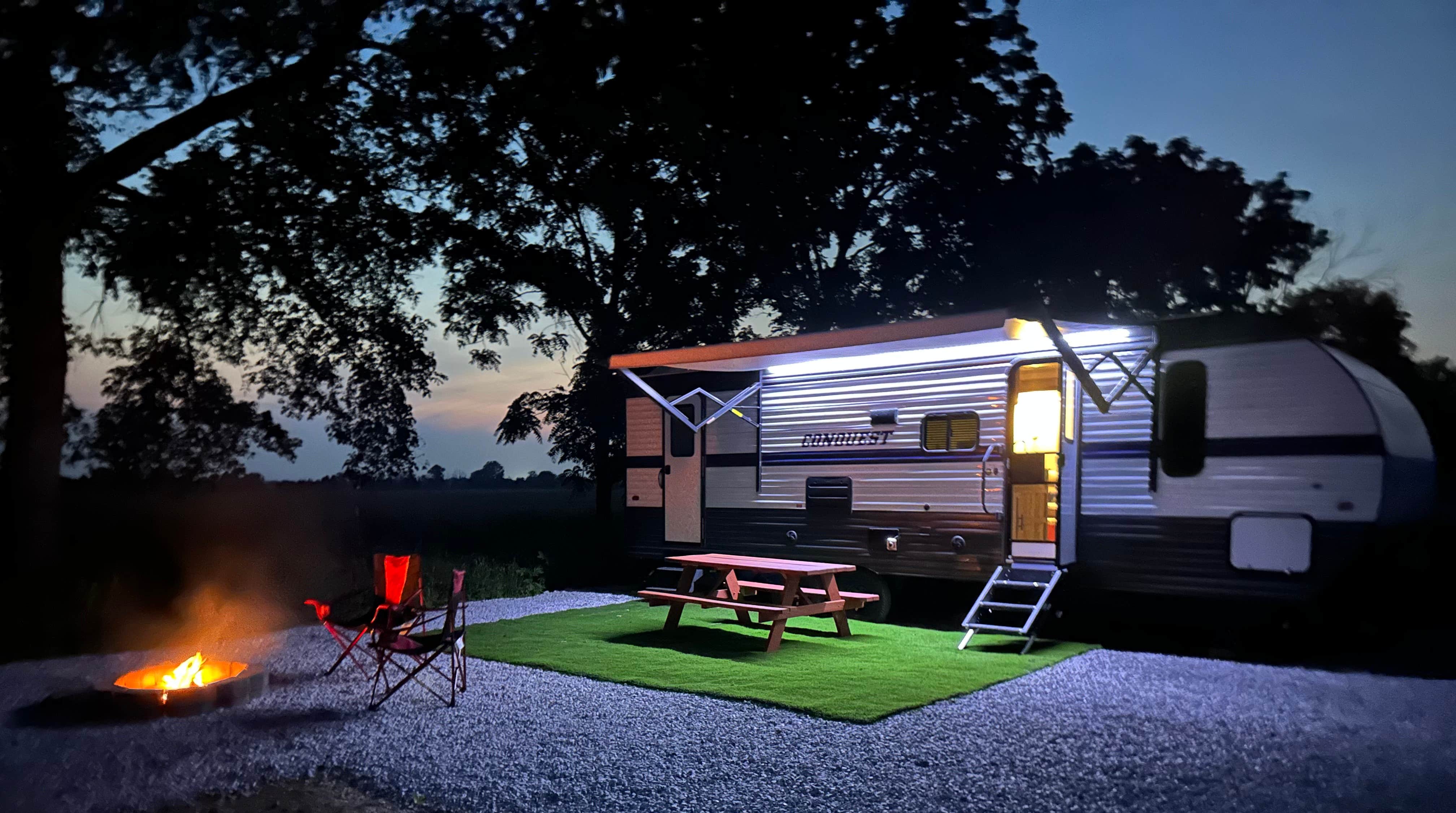 Camper submitted image from Roaring River Hills Campground and Cabins - 2