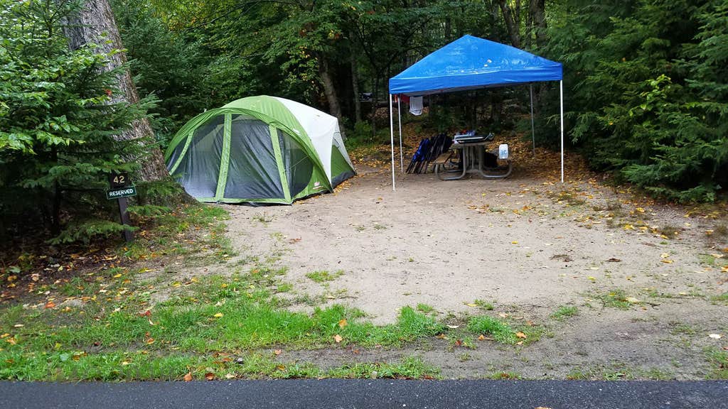 Jean C.'s photo at Lafayette Place Campground — Franconia Notch State Park near Franconia, NH