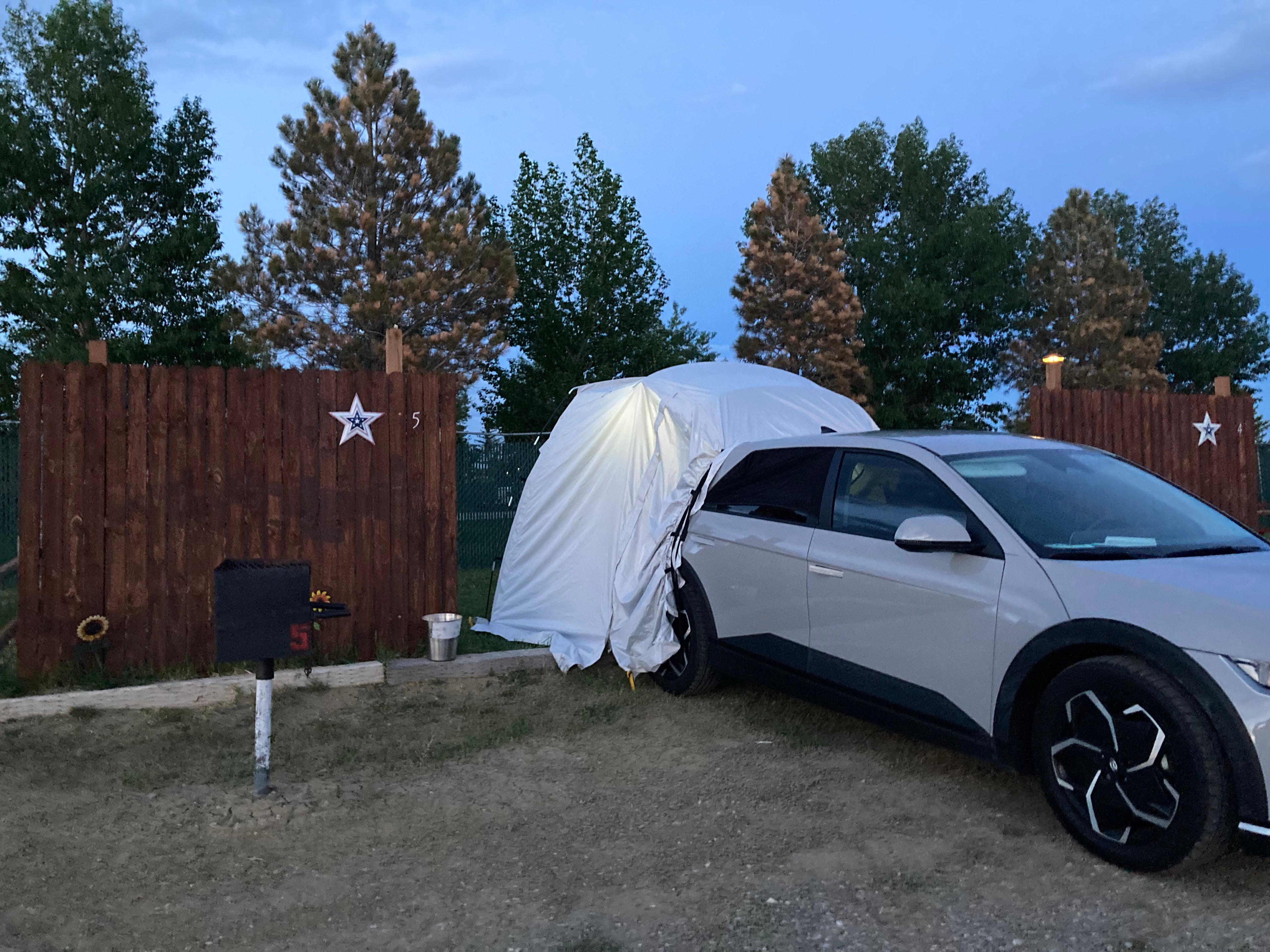 Camper submitted image from Red Desert Rose Campground - 1