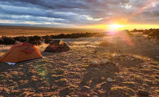 Vanessa C.'s photo of tent camping at Great Sand Dunes Dispersed near Gardner, CO
