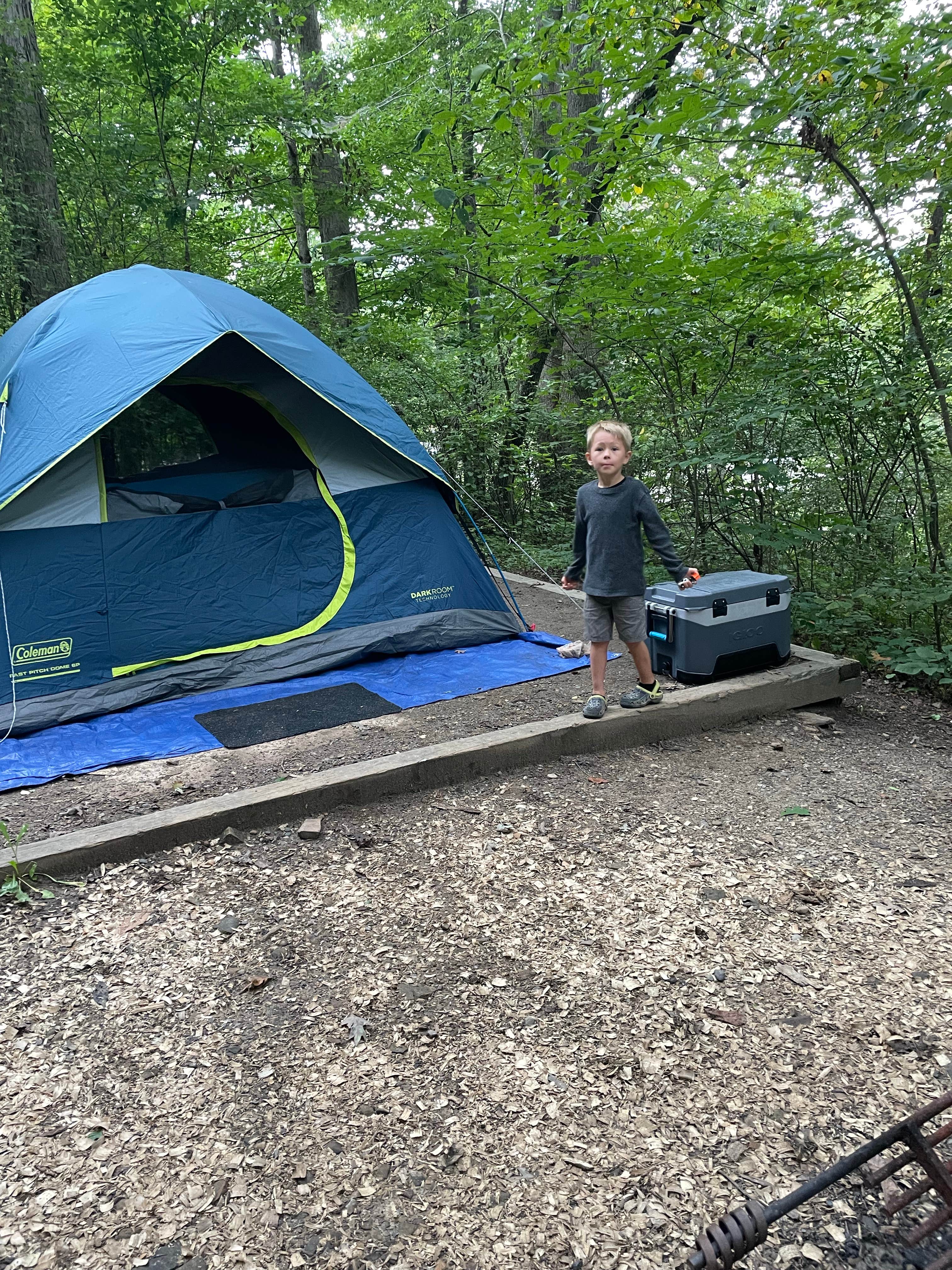 Andy B.'s photo at Turkey Creek Campground — Shawnee State Park near Waverly, OH