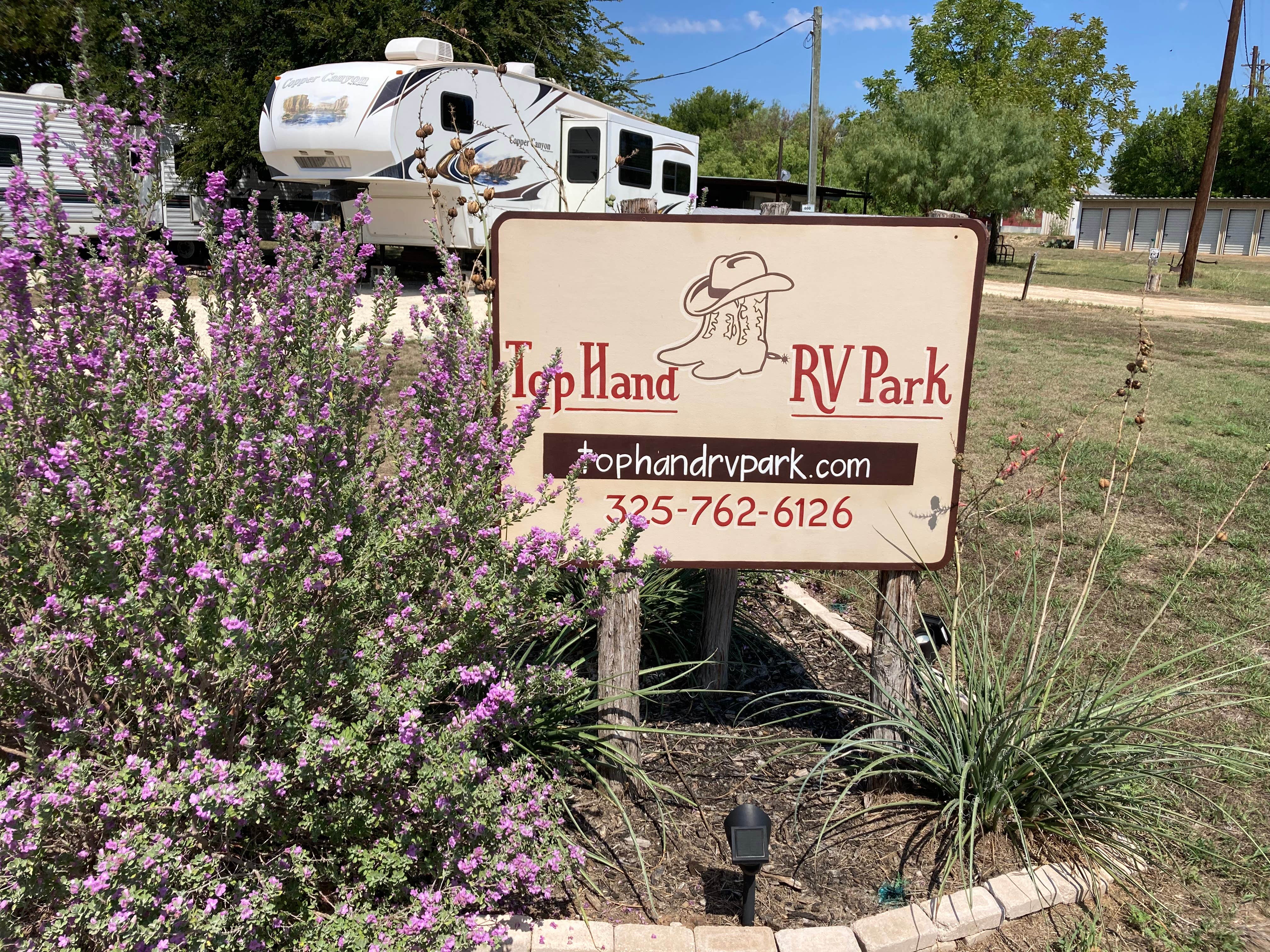 Camping near Fort Griffin State Historic Site Campgrounds: Top Hand RV Park, Albany, Texas