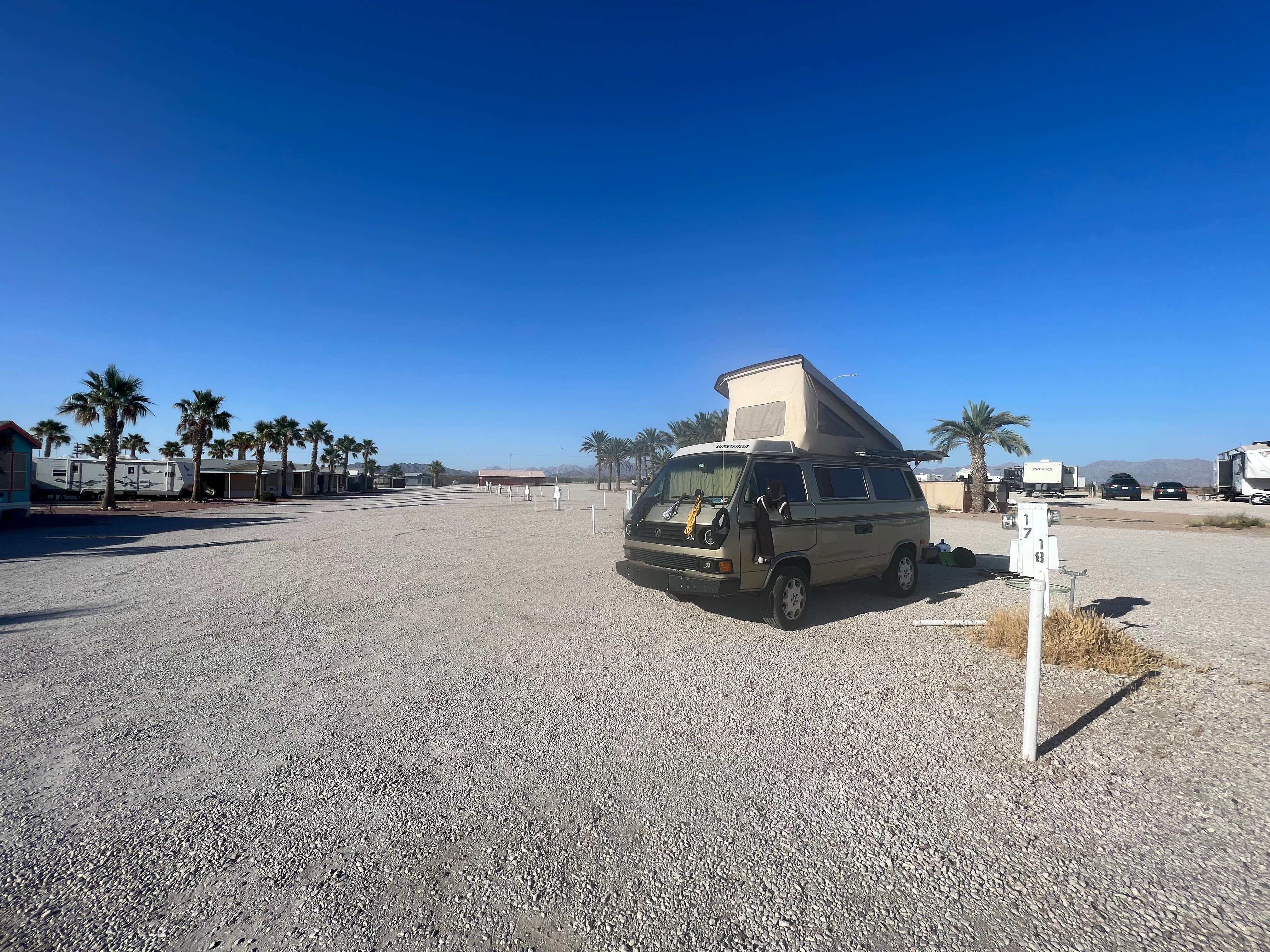 Camper-submitted photo at Tier Drop RV Park near Dateland, AZ