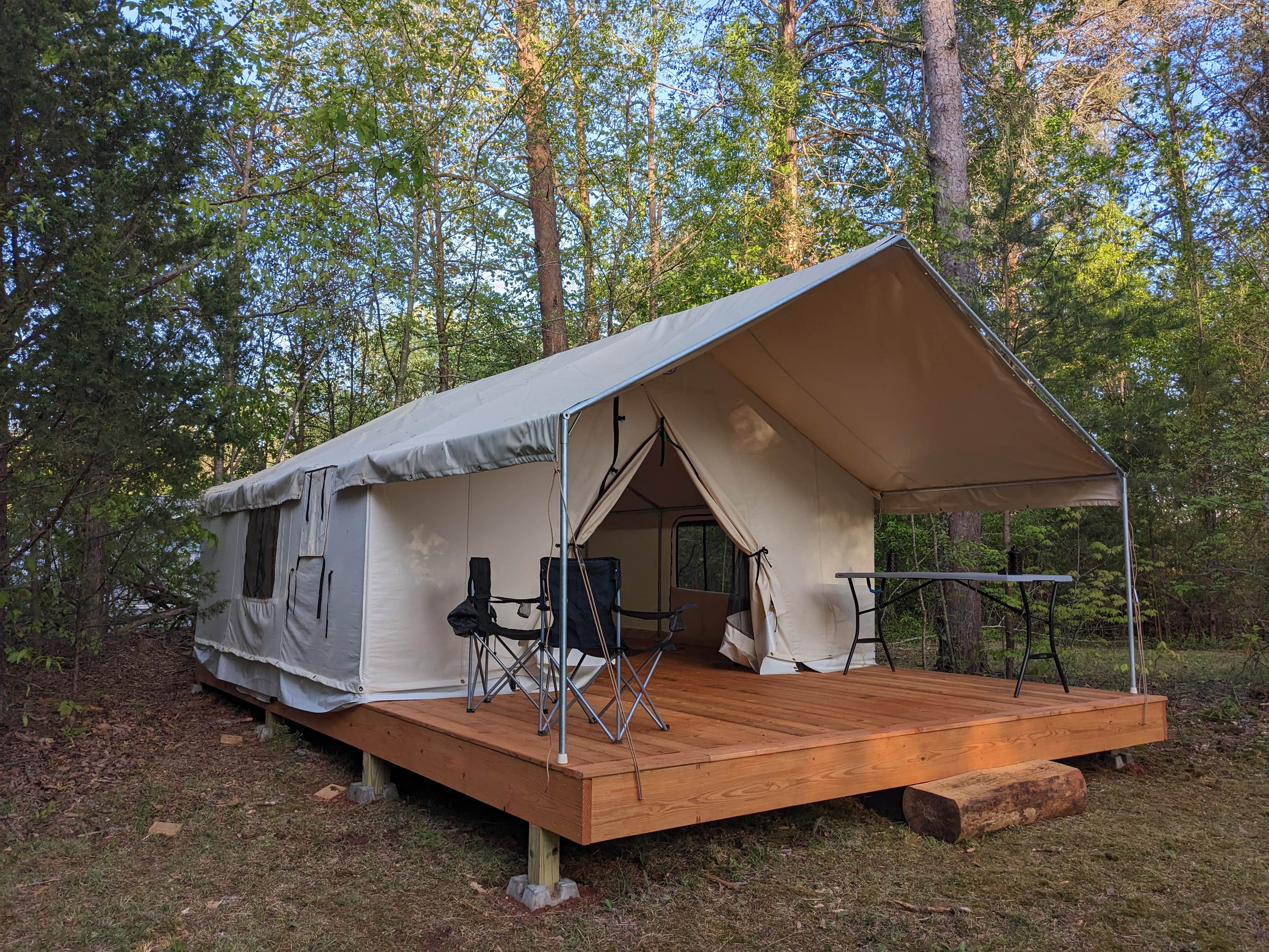 Mary H.'s photo at Sovereign Fireside Glampground near Boiling Springs, NC