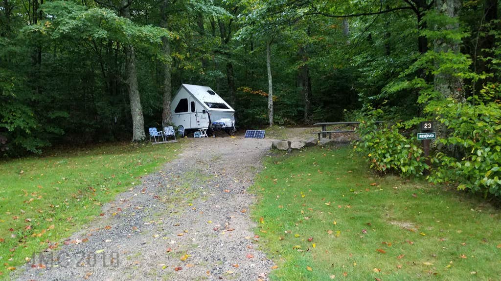 Jean C.'s photo at Lafayette Place Campground — Franconia Notch State Park near Lincoln, NH