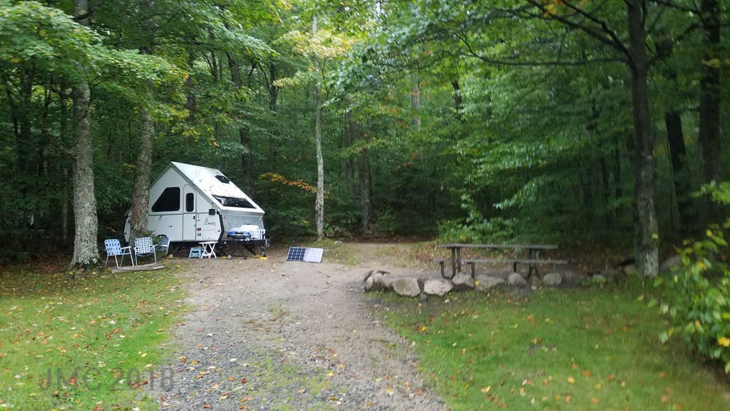 Jean C.'s photo at Lafayette Place Campground — Franconia Notch State Park near Franconia, NH