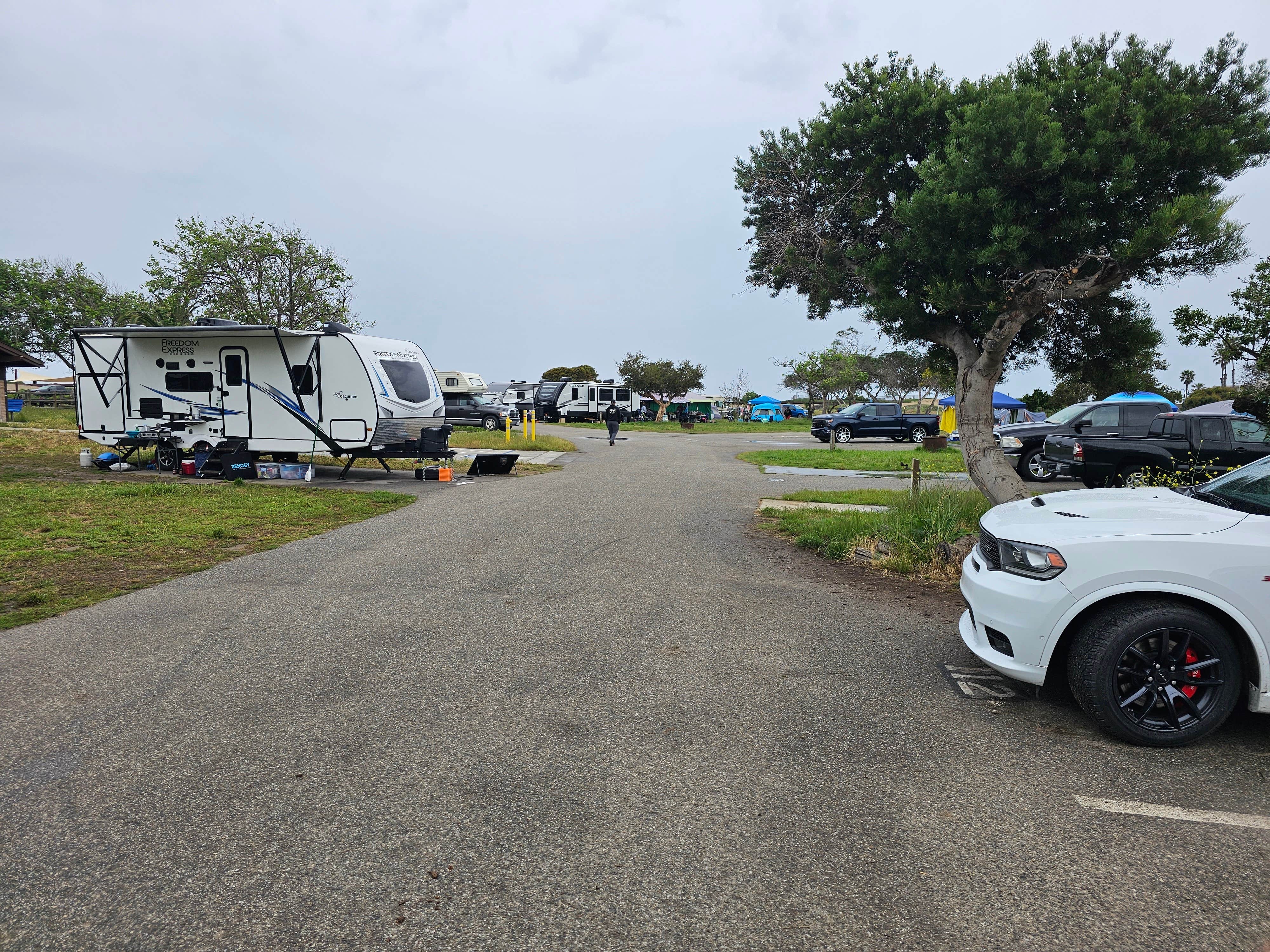 Mike E.'s photo of rv camping at Santa Cruz Campground — Carpinteria State Beach near Goleta, CA