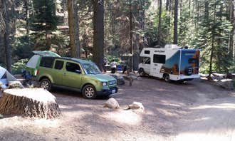 Camping near Wishon Cabin: Frazier Mill Campground, Camp Nelson, California