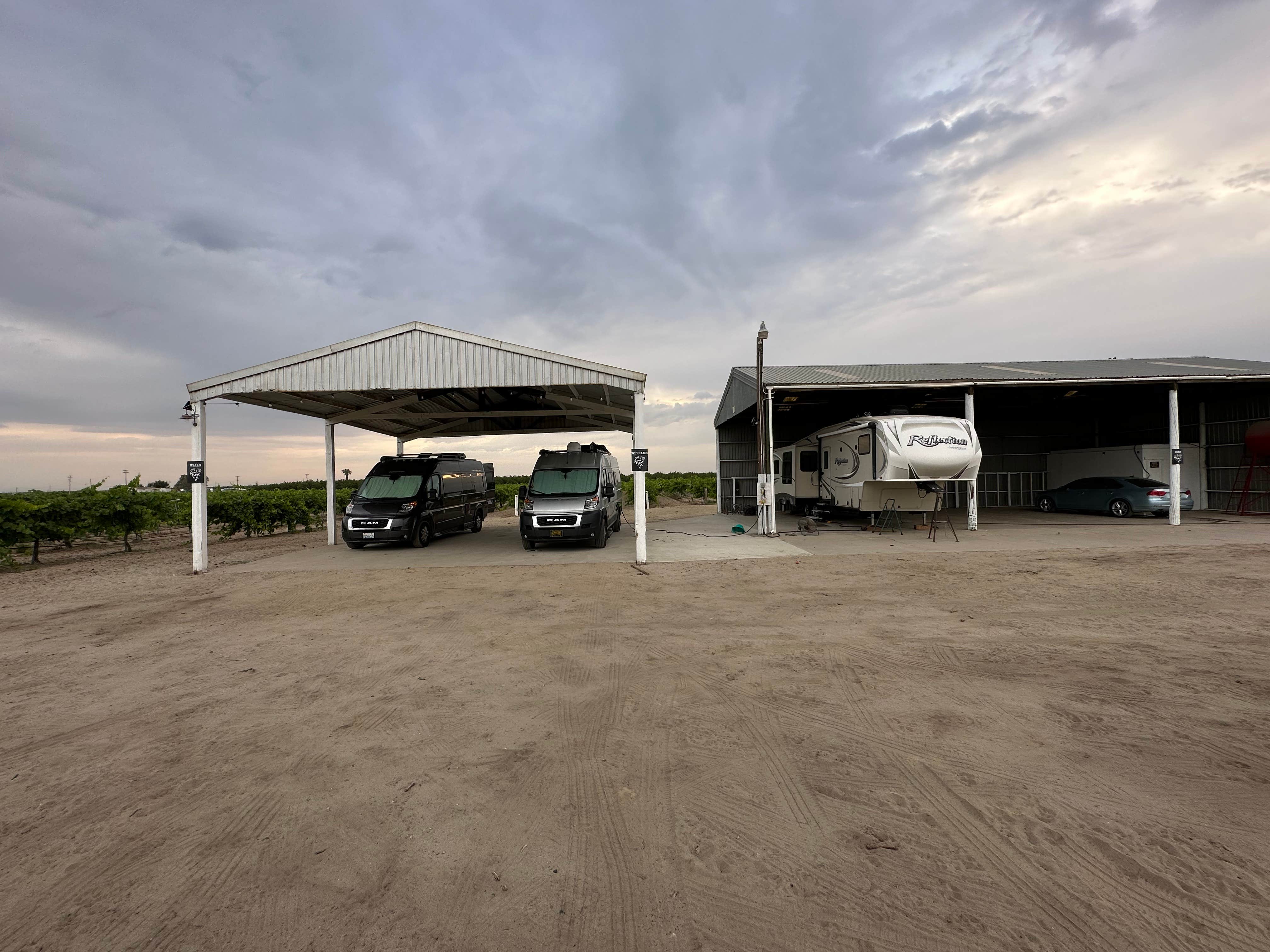 Camper-submitted photo at RandCher Vineyards near Fresno, CA