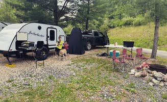 Brittney C.'s photo of rv camping at Pocono Point near Lake Harmony, PA