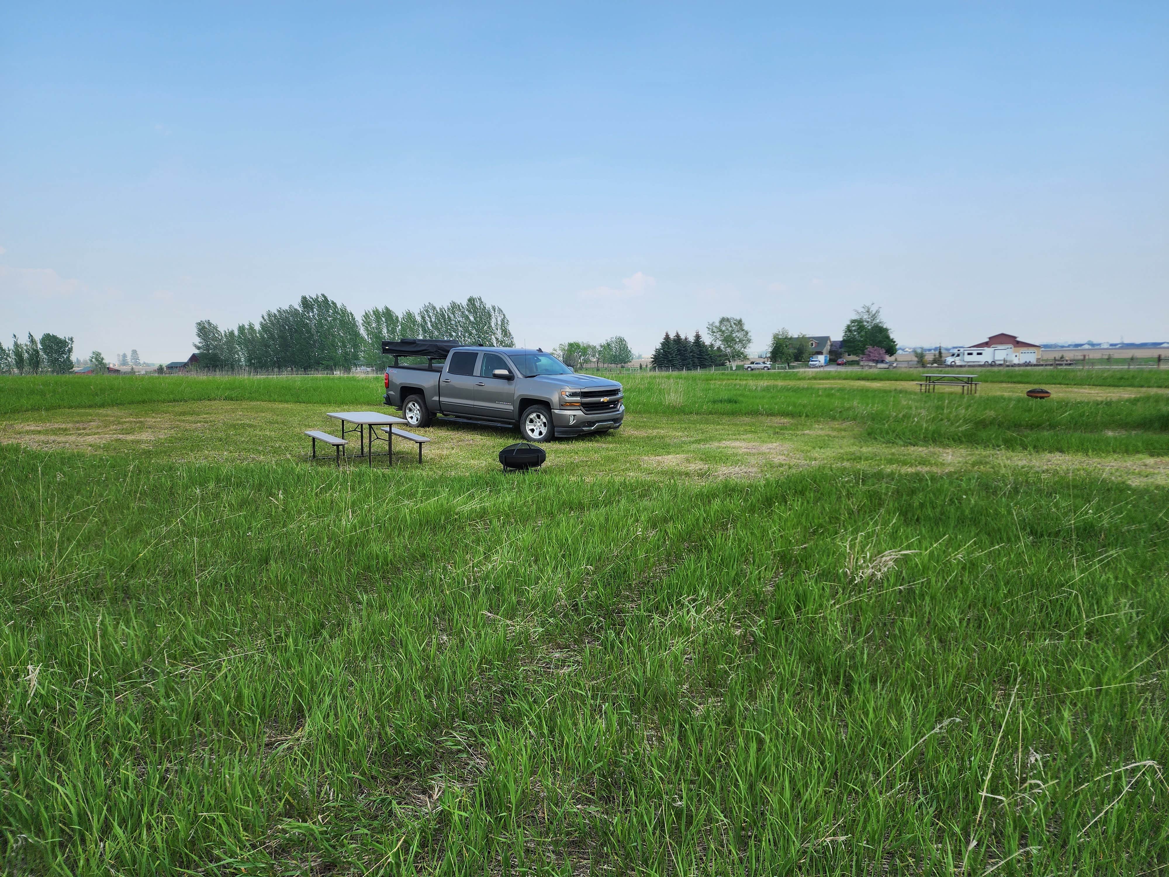 Camper-submitted photo at Horses Welcome | Hot Shower | Close to Everything near Big Arm, MT