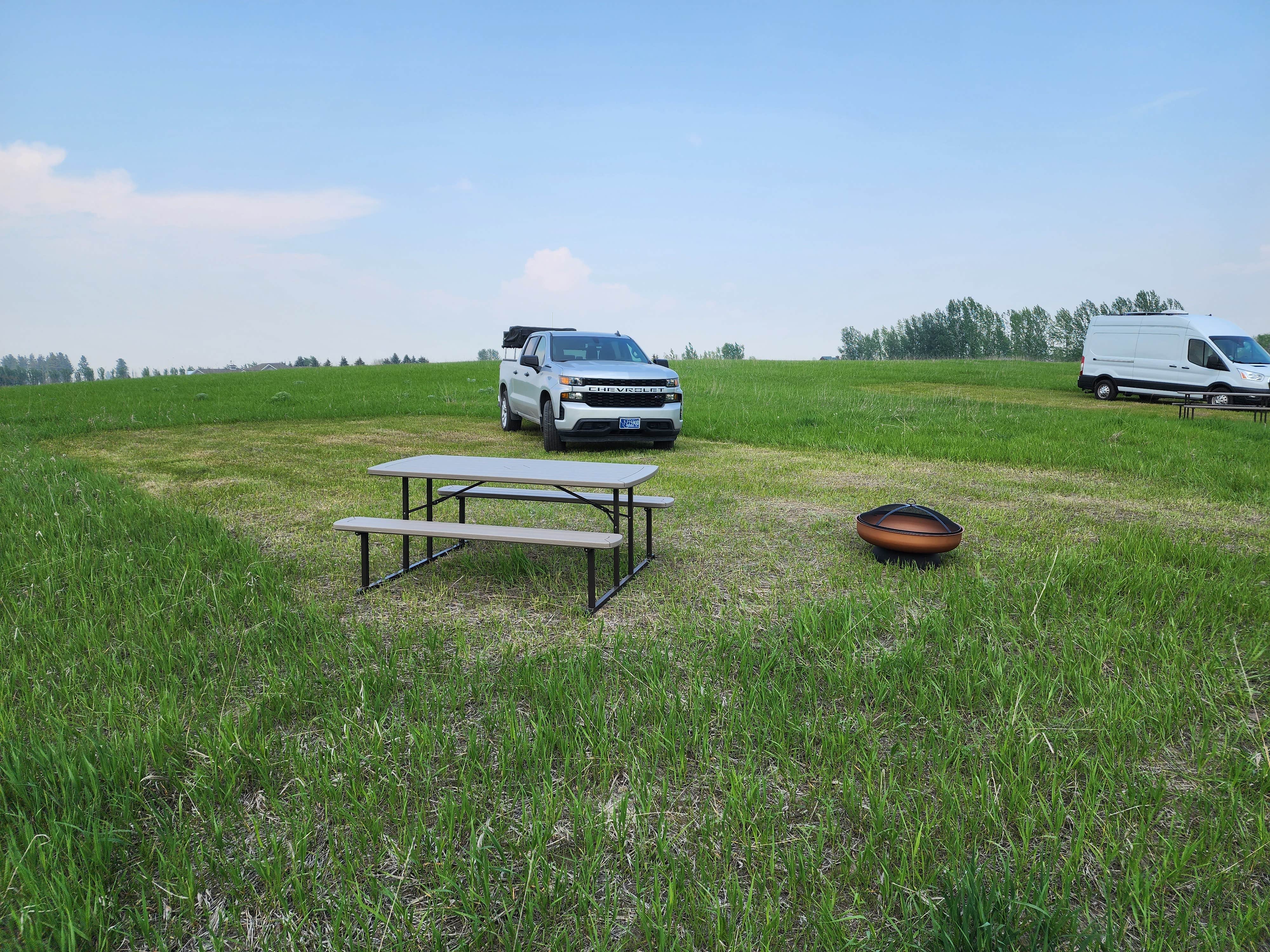 Camper-submitted photo at Horses Welcome | Hot Shower | Close to Everything near Big Arm, MT