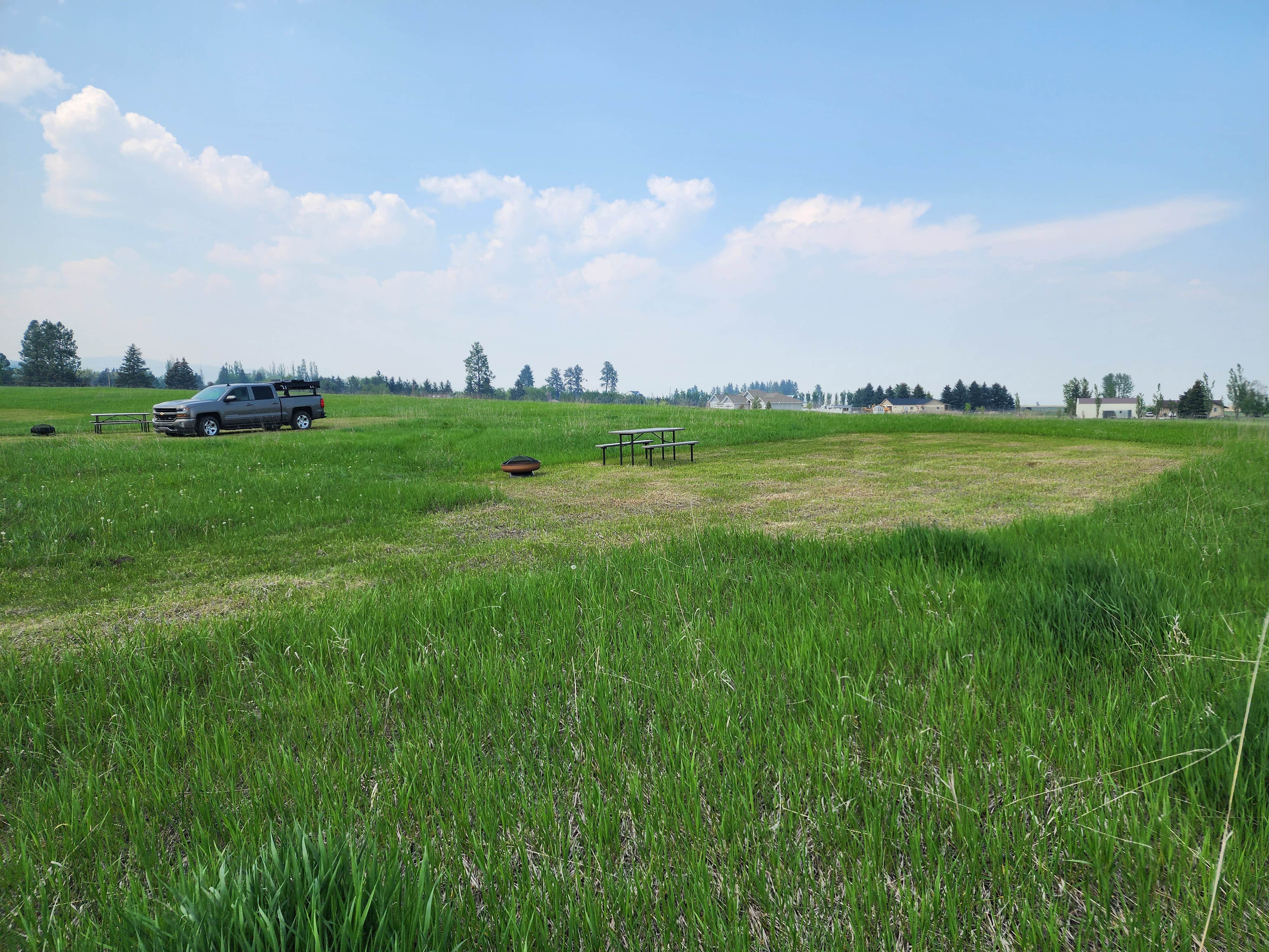 Camper-submitted photo at Horses Welcome | Hot Shower | Close to Everything near Kalispell, MT